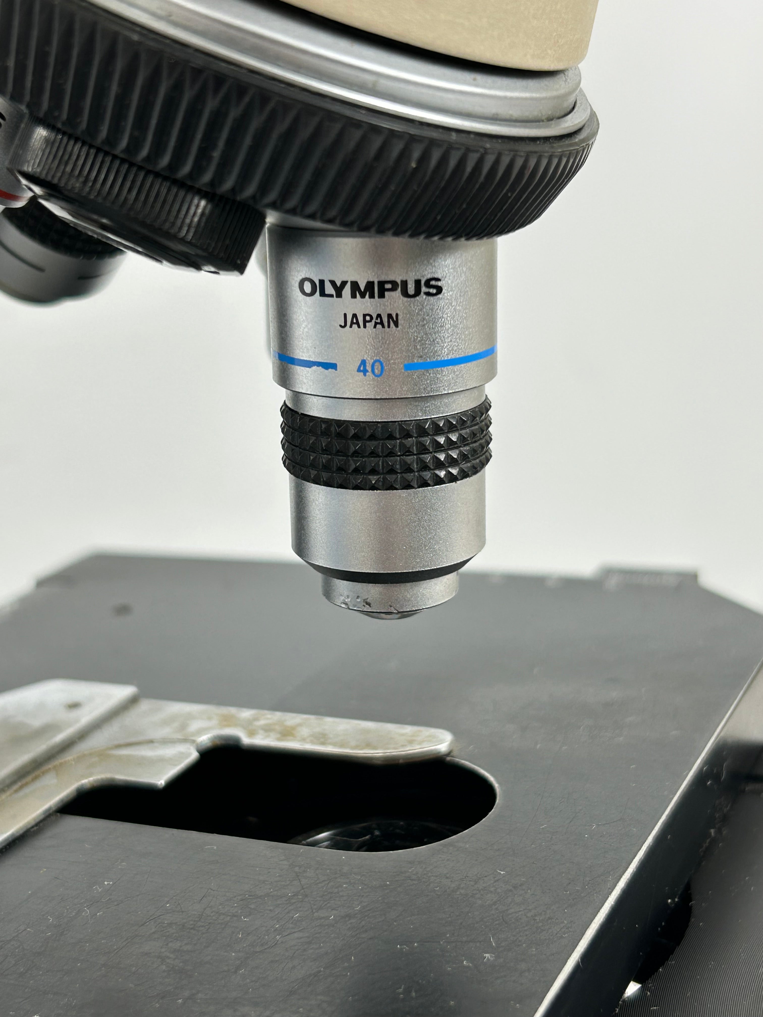 Olympus BH-2 Dual Viewing Binocular Microscope w/ 4 Objectives *Untested*