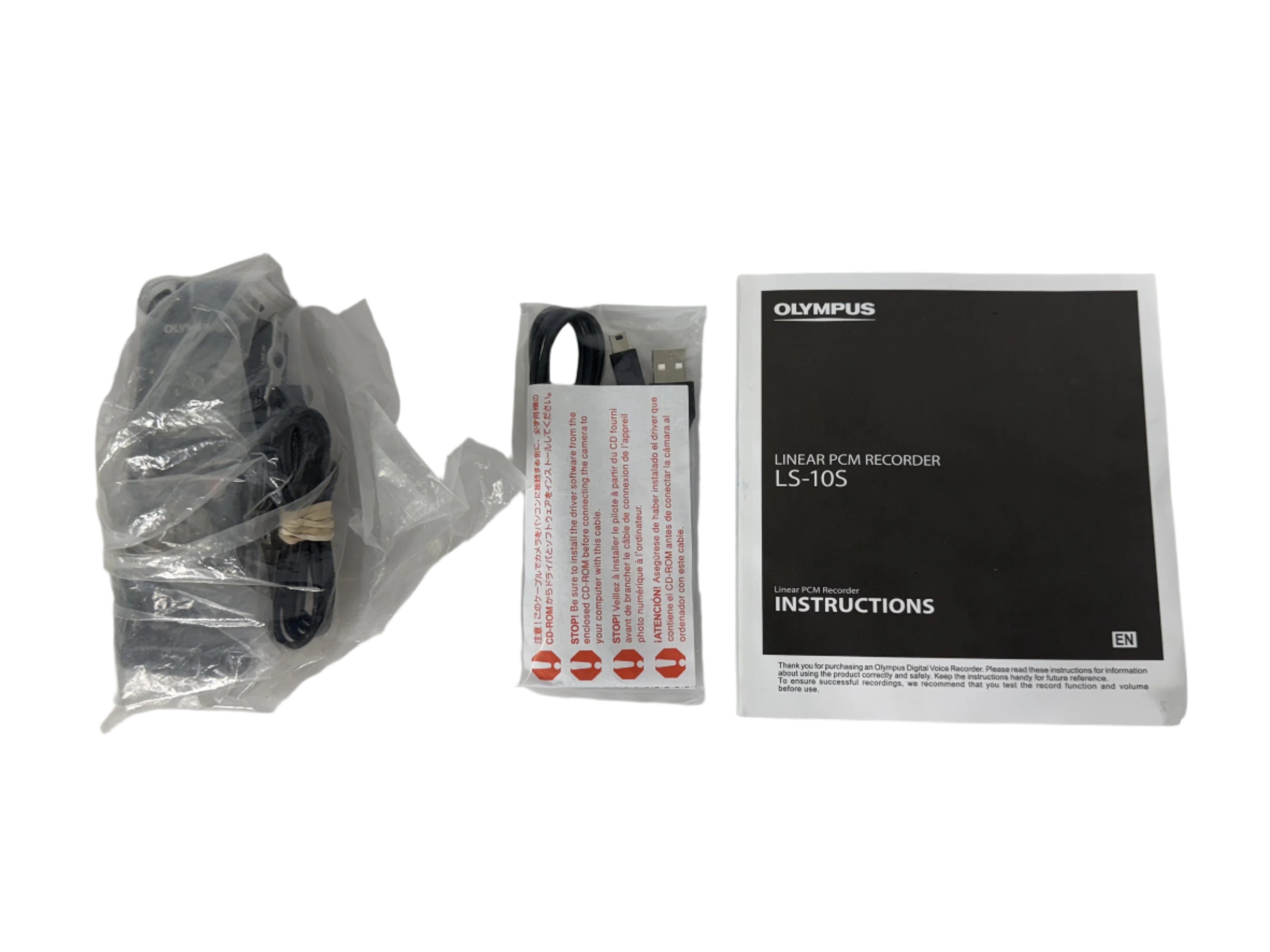 Olympus LS-10S Linear PCM Recorder *Battery Corrosion*