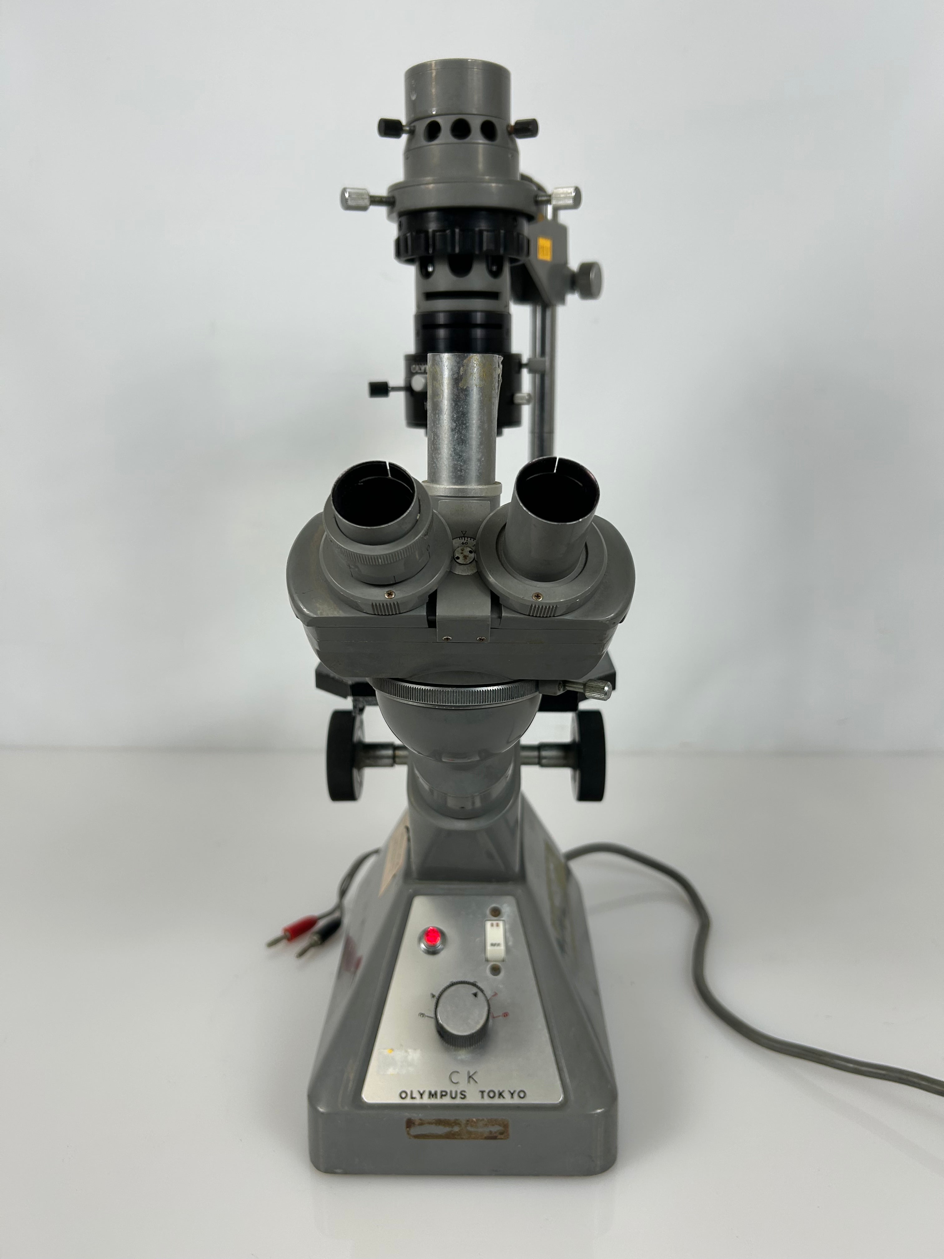 Olympus Tokyo CK Binocular Inverted Microscope with 2 Objectives *Untested*