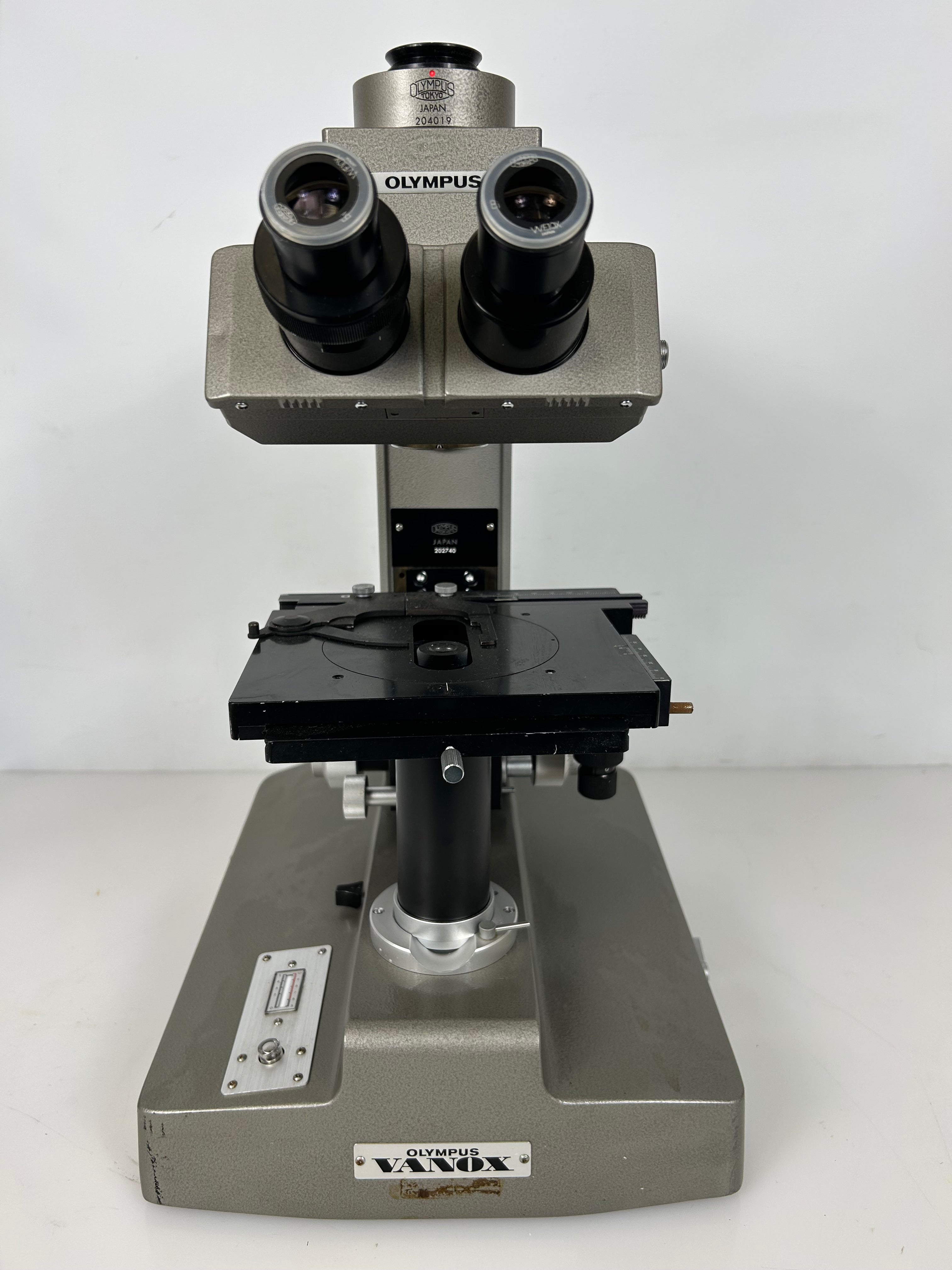 Olympus Vanox Trinocular Optical Microscope *Untested*