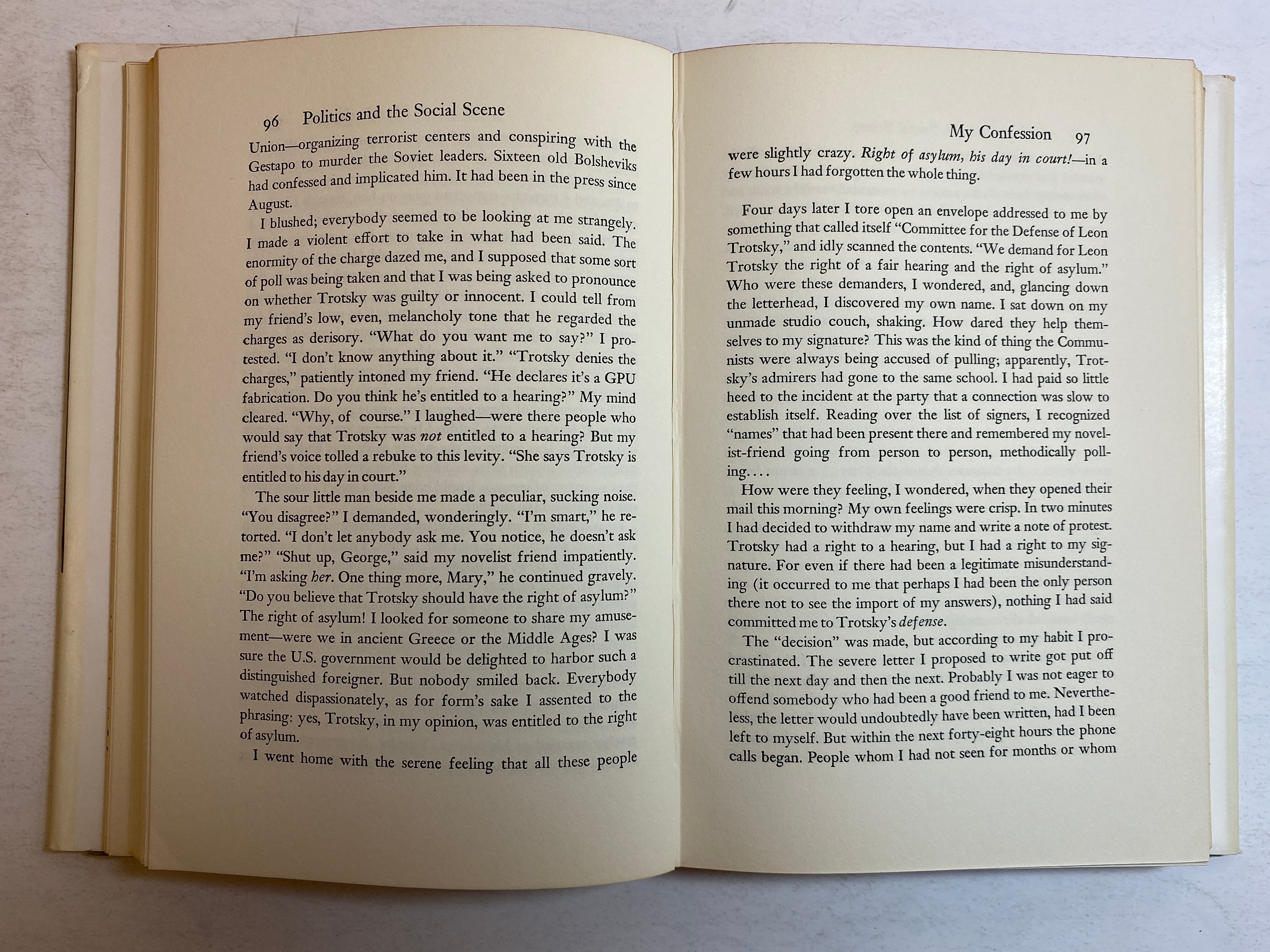 On the Contrary Articles of Belief 1946-1961 Mary McCarthy Vintage HC DJ