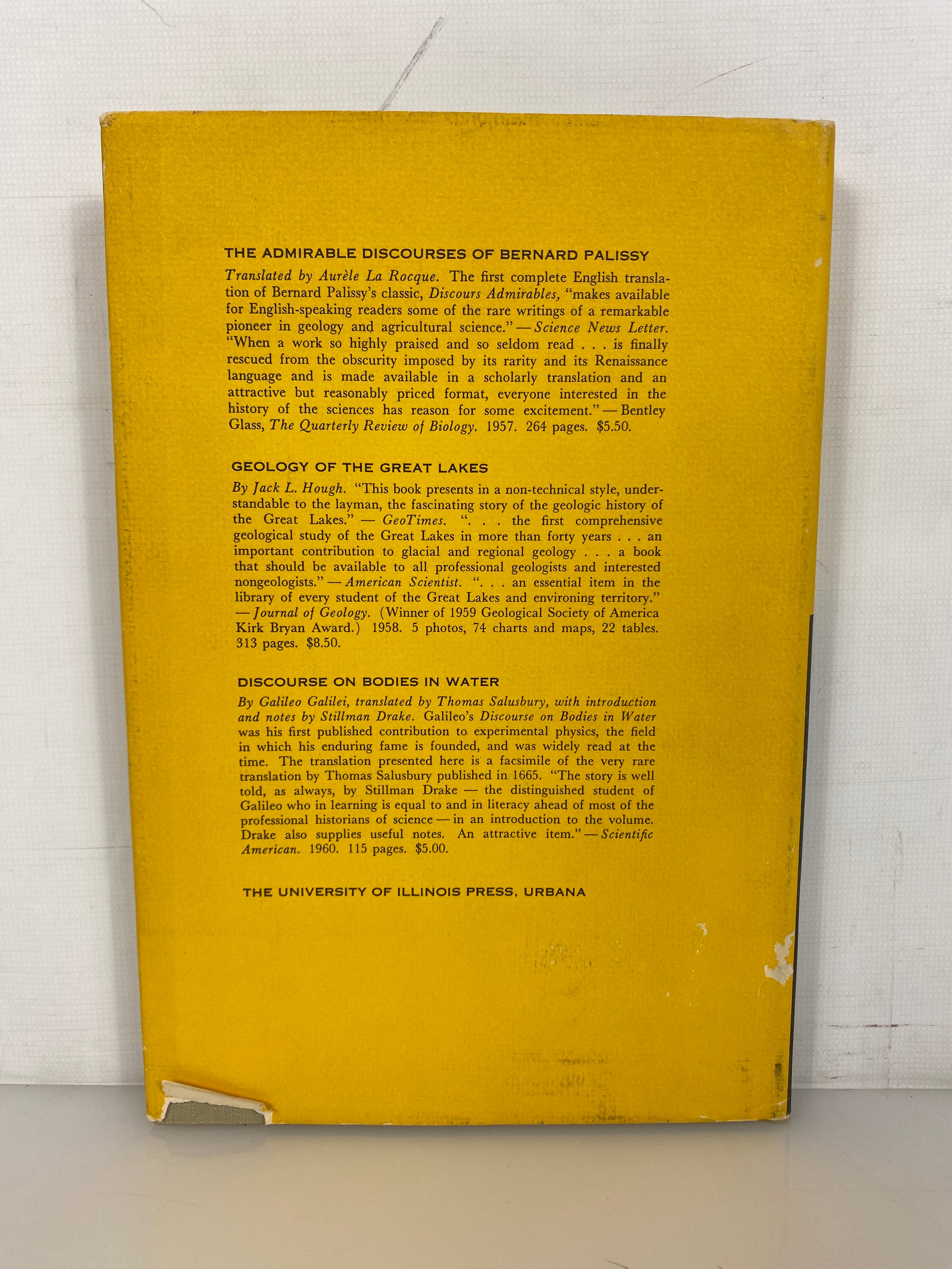 On the External Characters of Minerals by A.G. Werner 1962 HC DJ
