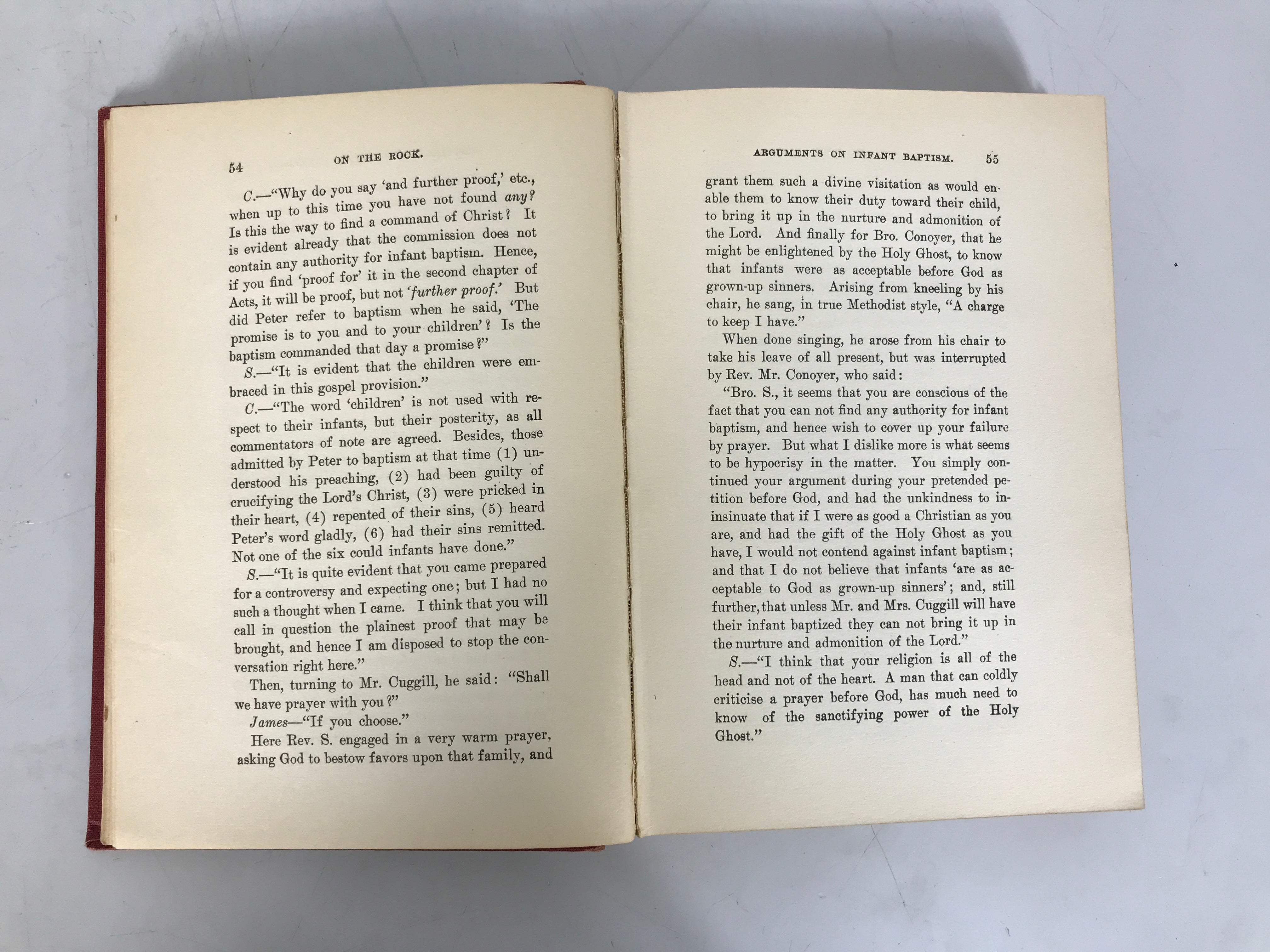 On the Rock; or Truth Stranger Than Fiction D.R. Dungan 1913 HC