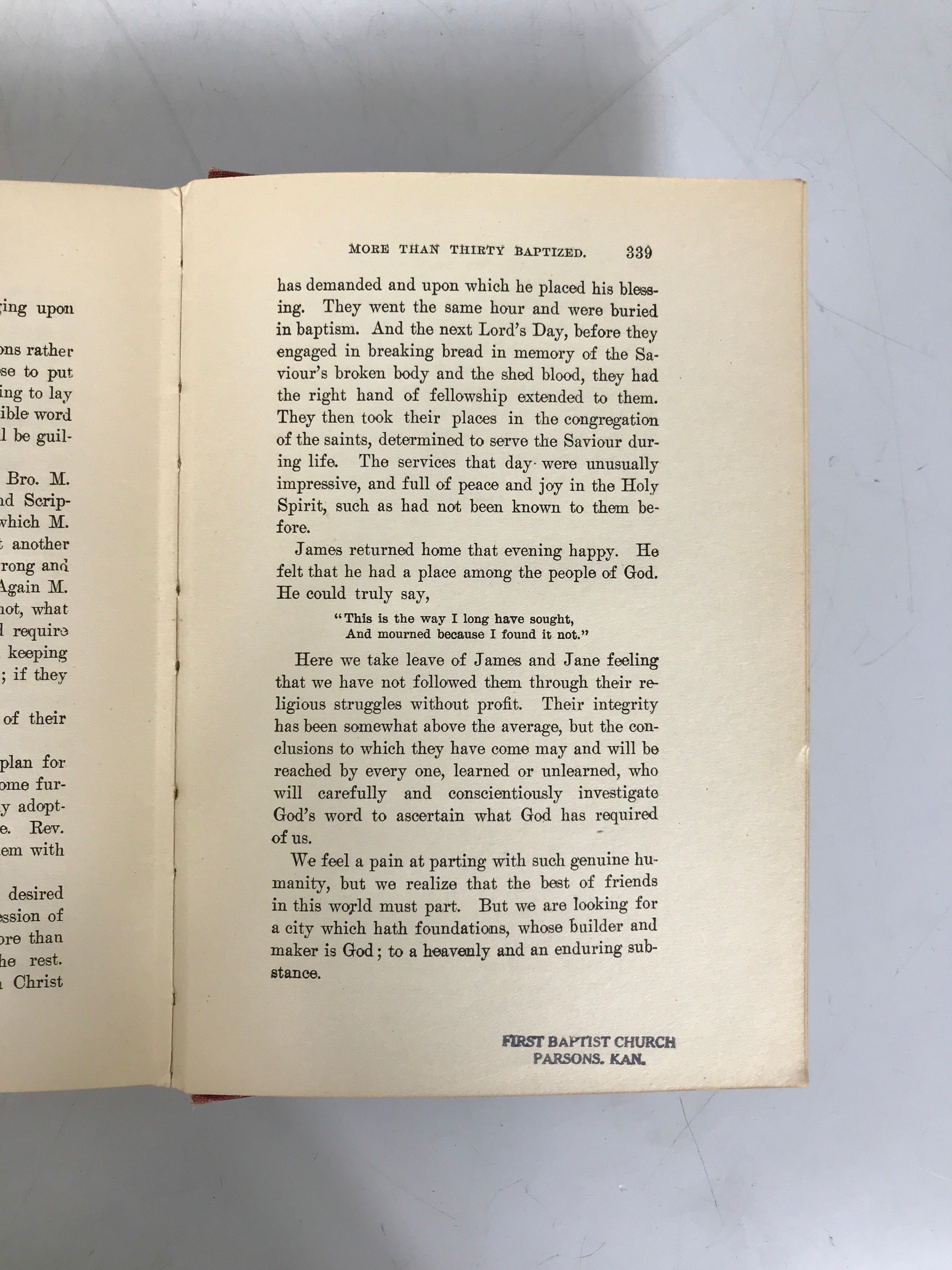 On the Rock; or Truth Stranger Than Fiction D.R. Dungan 1913 HC