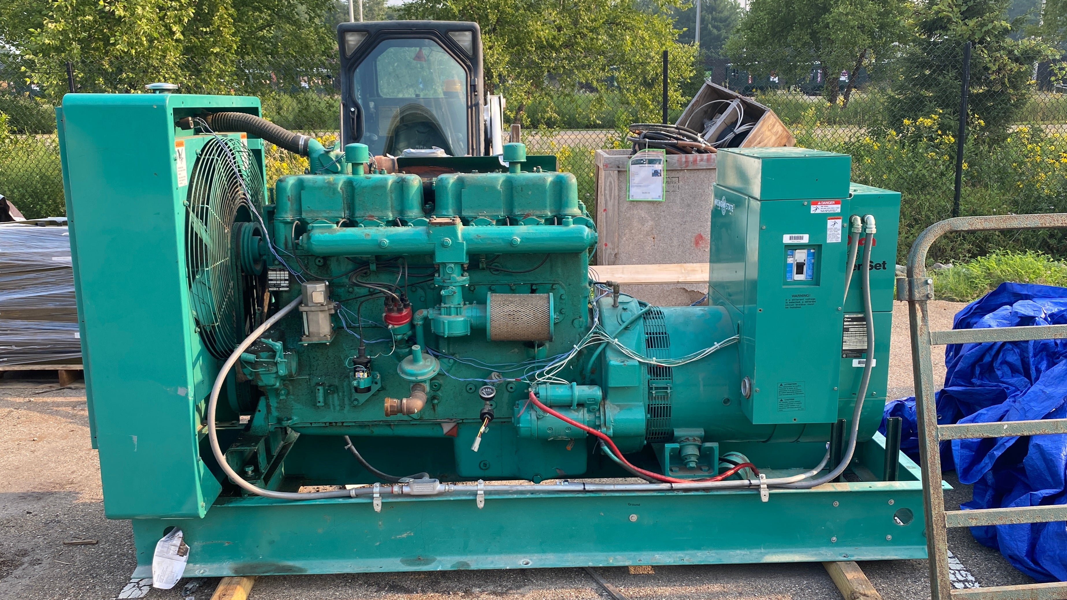 Onan #115WA Genset Large Gas Generator