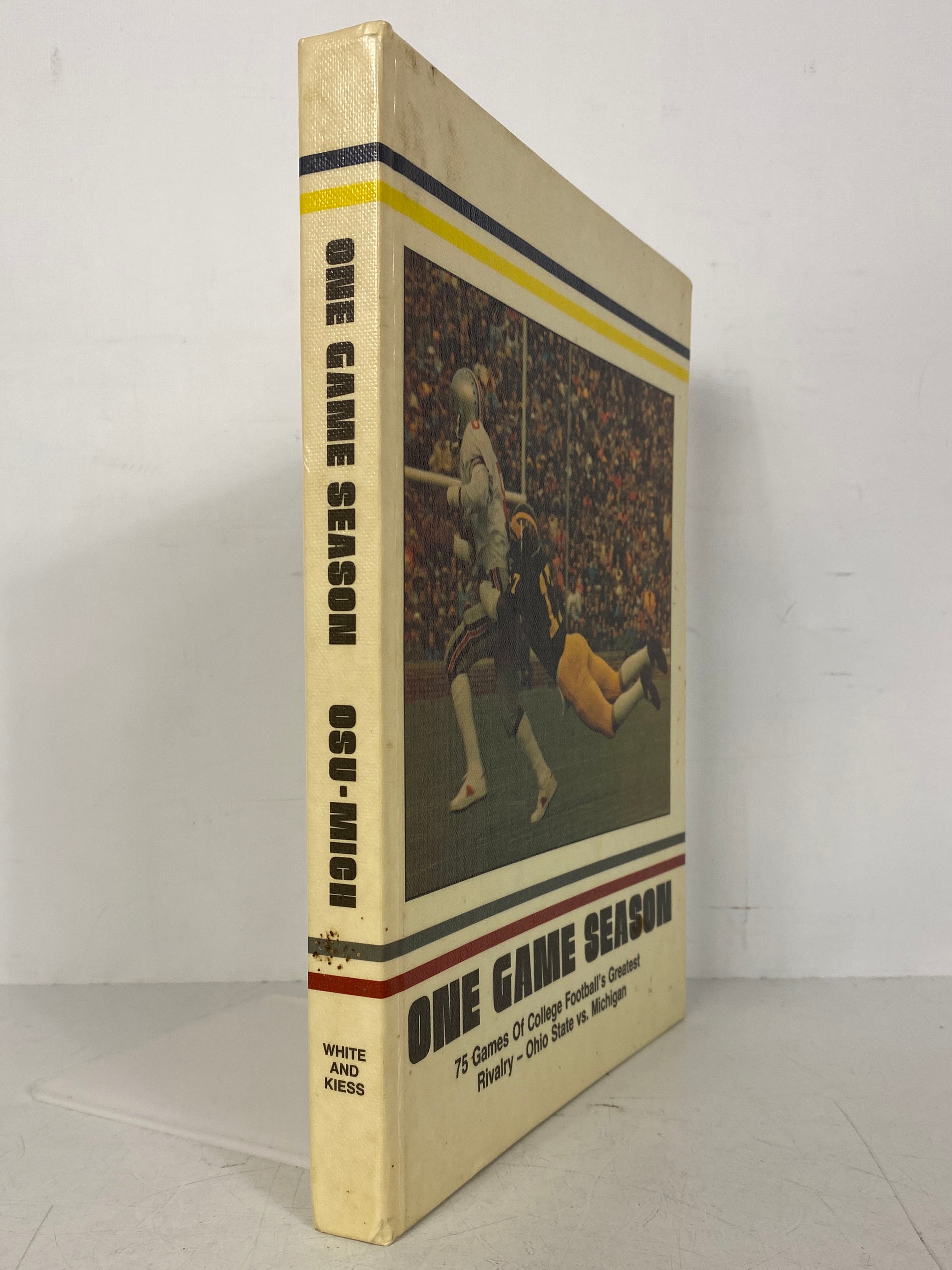 One Game Season 75 Games OSU v Michigan 1979 1st Printing HC