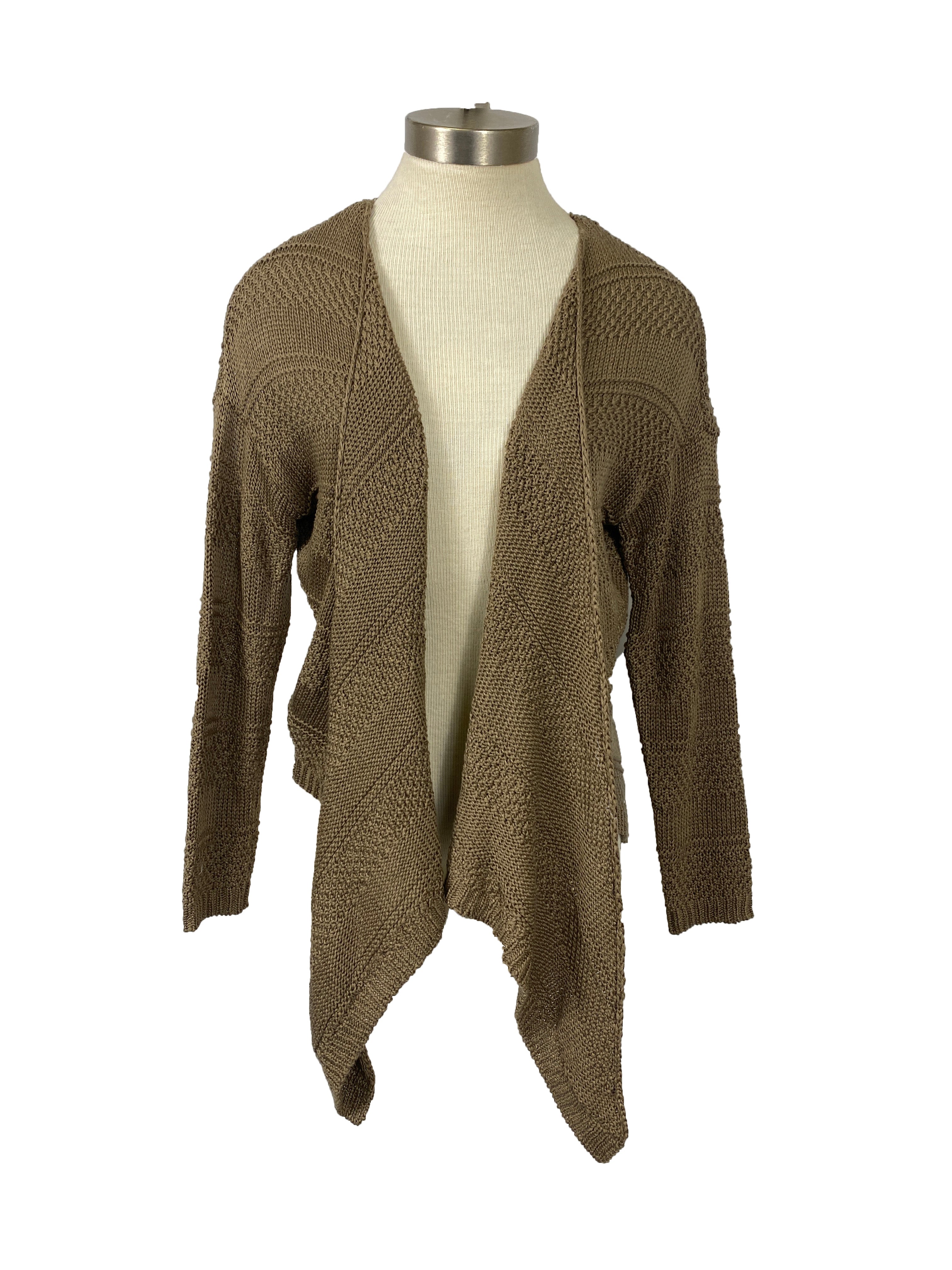 O'Neill Brown Knit Cardigan Women's Size M