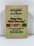 Only You, Dick Daring! by Miller/Rhodes 4th Print 1964 HCDJ
