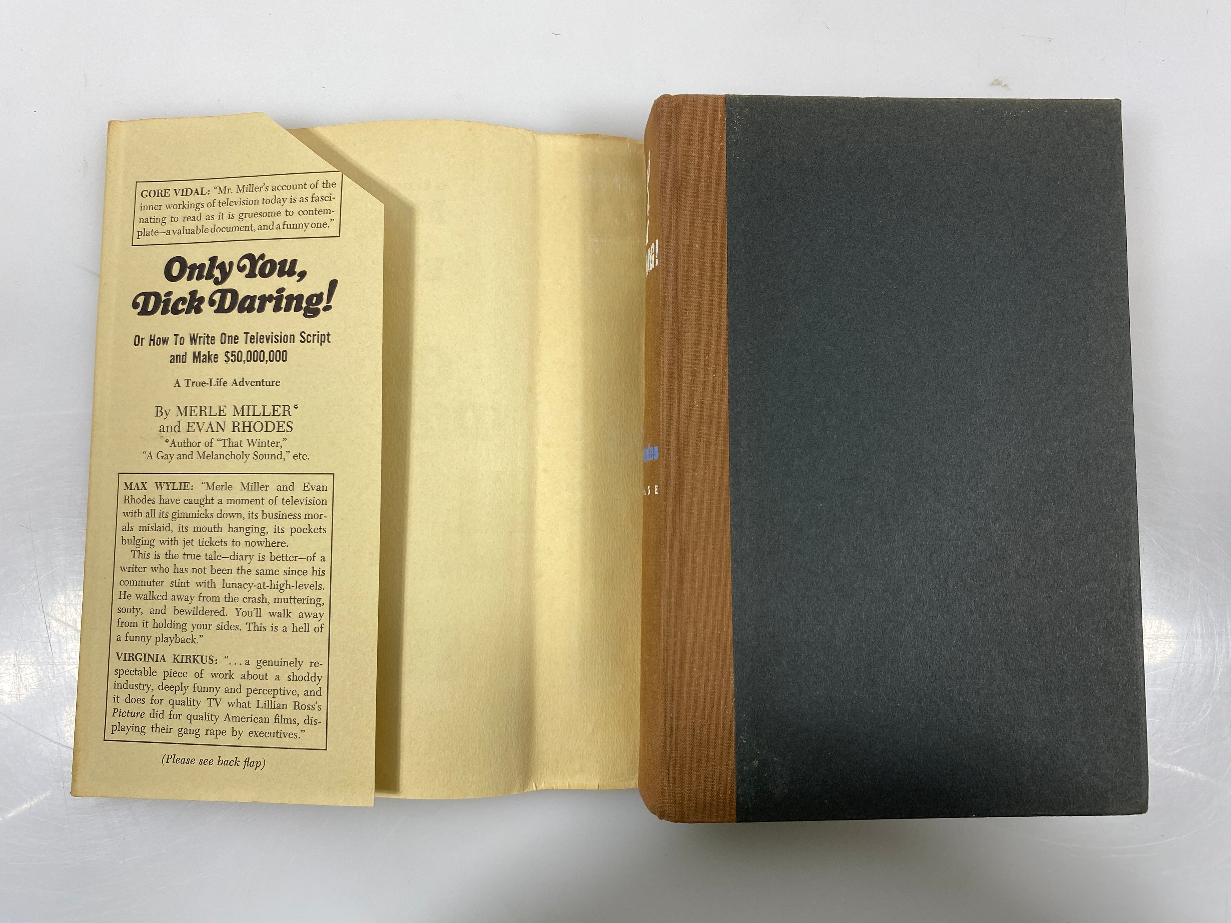 Only You, Dick Daring! by Miller/Rhodes 4th Print 1964 HCDJ