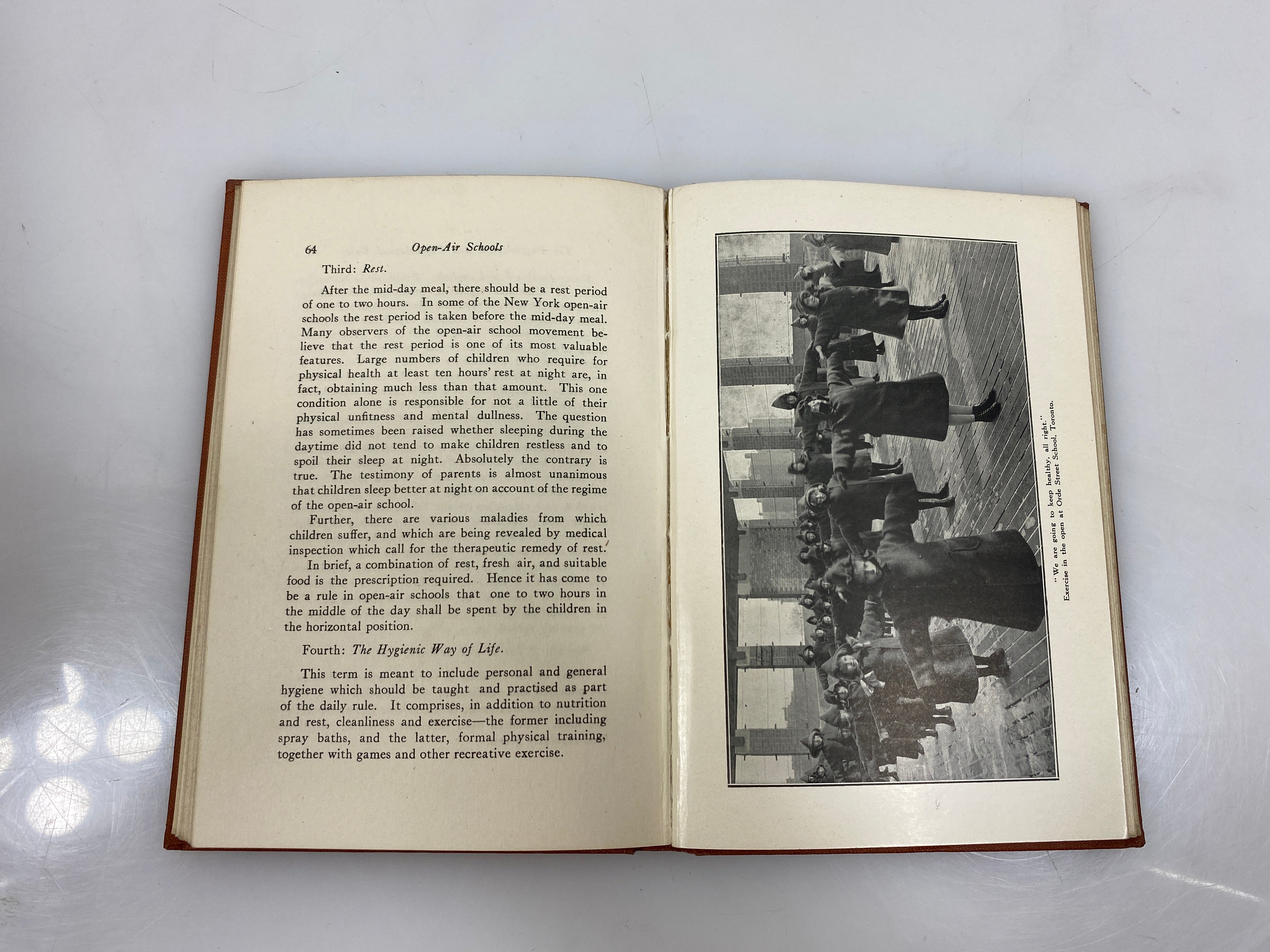 Open-Air Schools by Neil MacDonald Ex-library 1918 HC