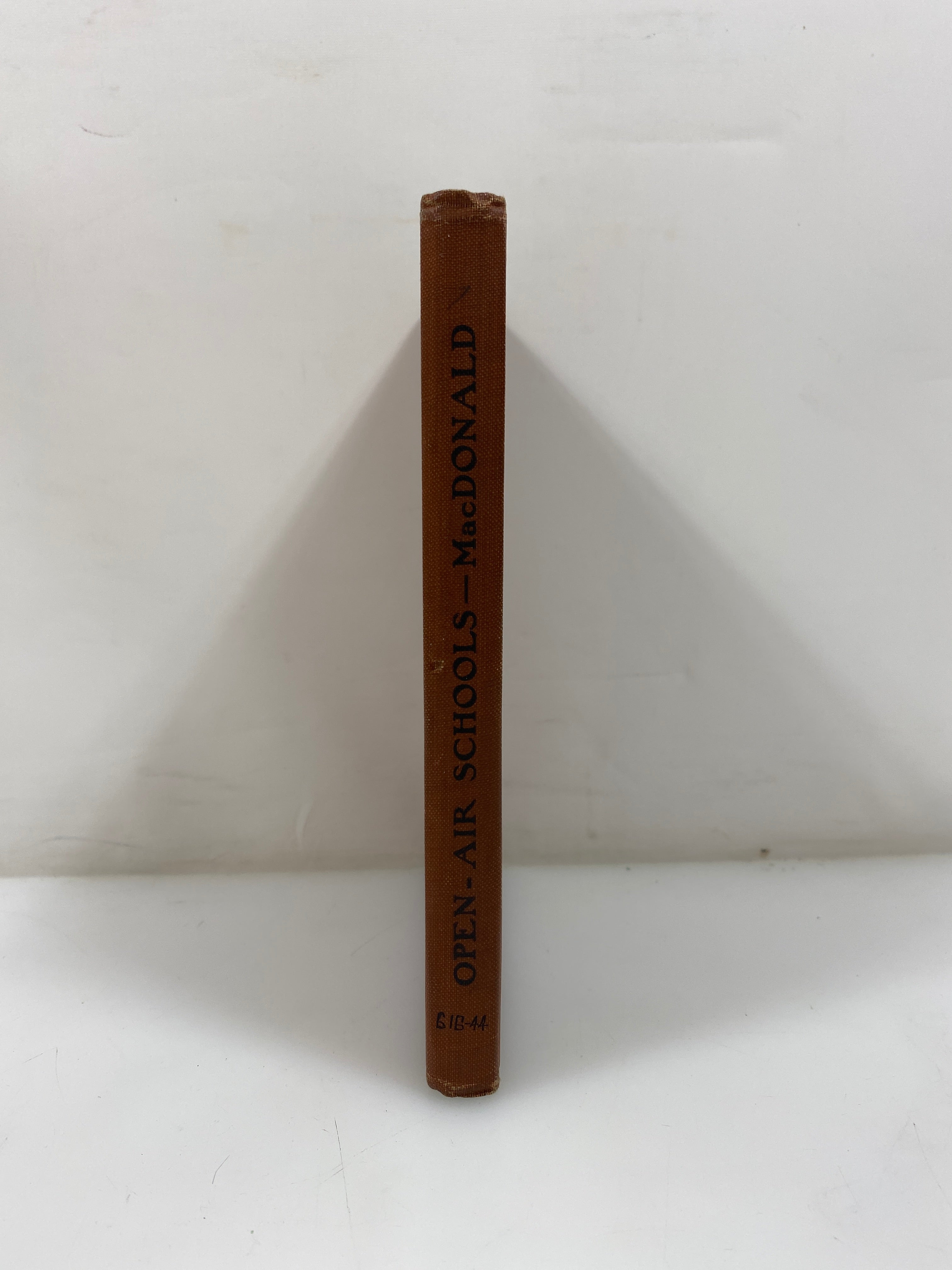 Open-Air Schools by Neil MacDonald Ex-library 1918 HC