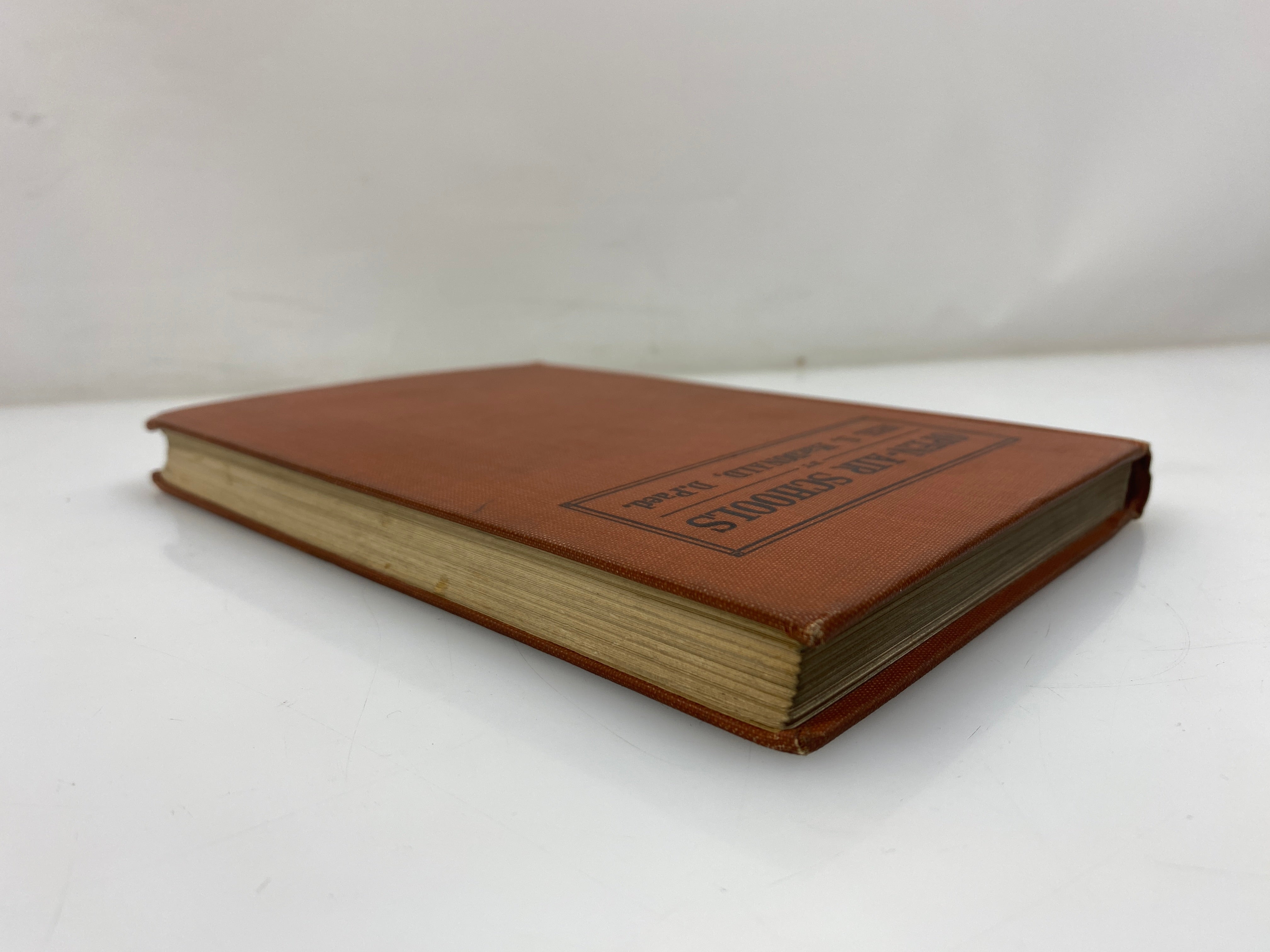 Open-Air Schools by Neil MacDonald Ex-library 1918 HC