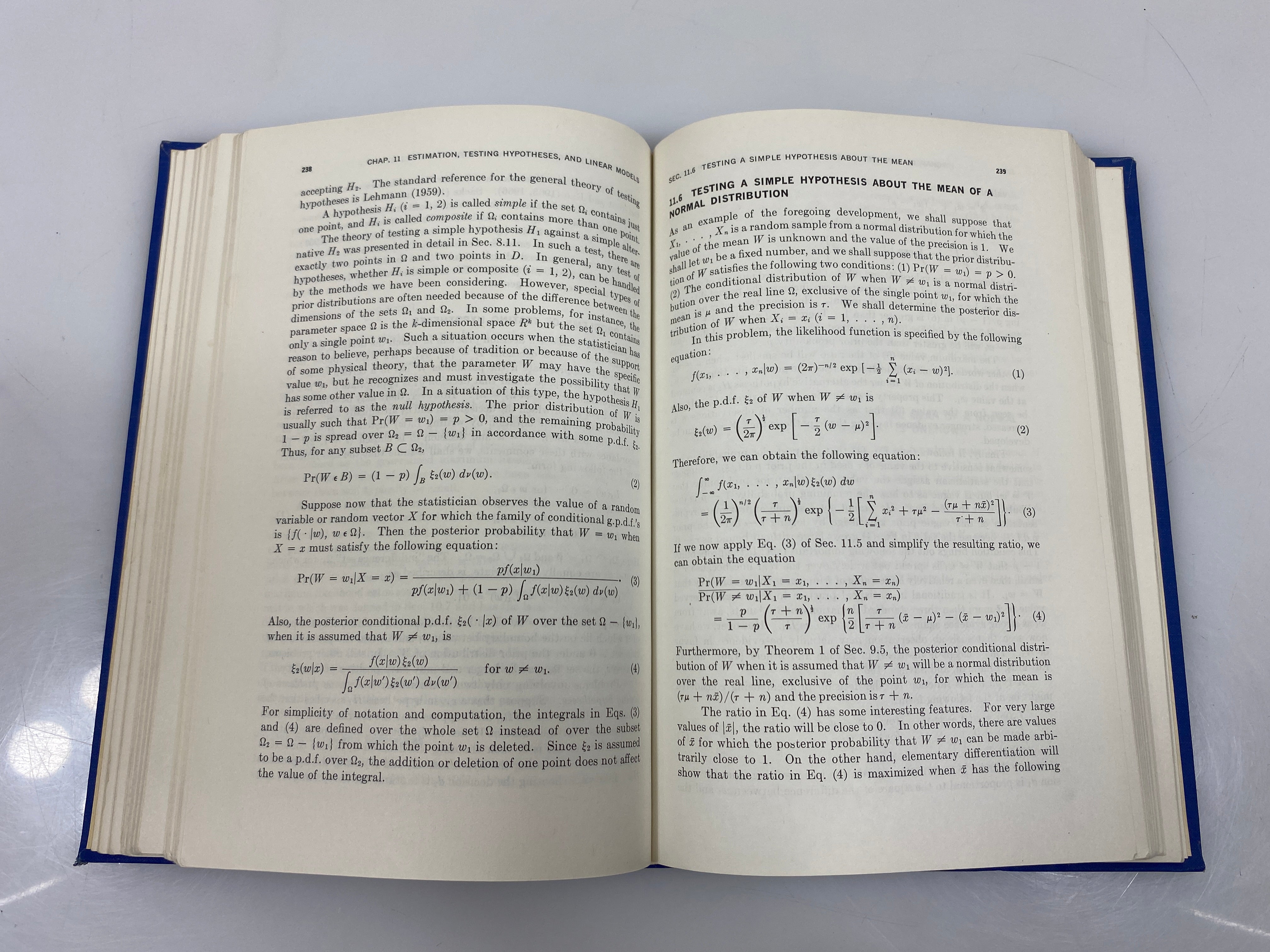 Optimal Statistical Decisions by DeGroot 1970 Ex-Library HC