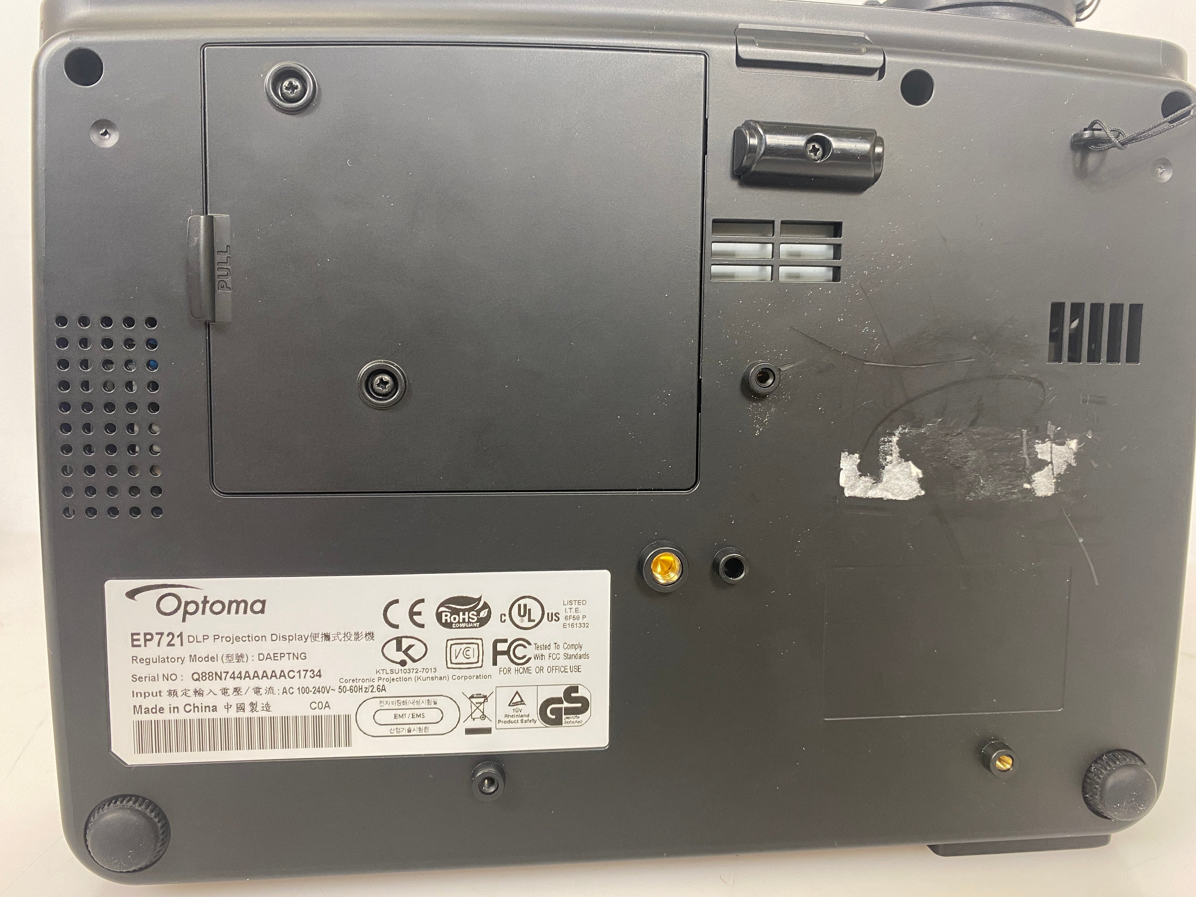 Optoma EP721 SVGA Portable Projector w/ Bag