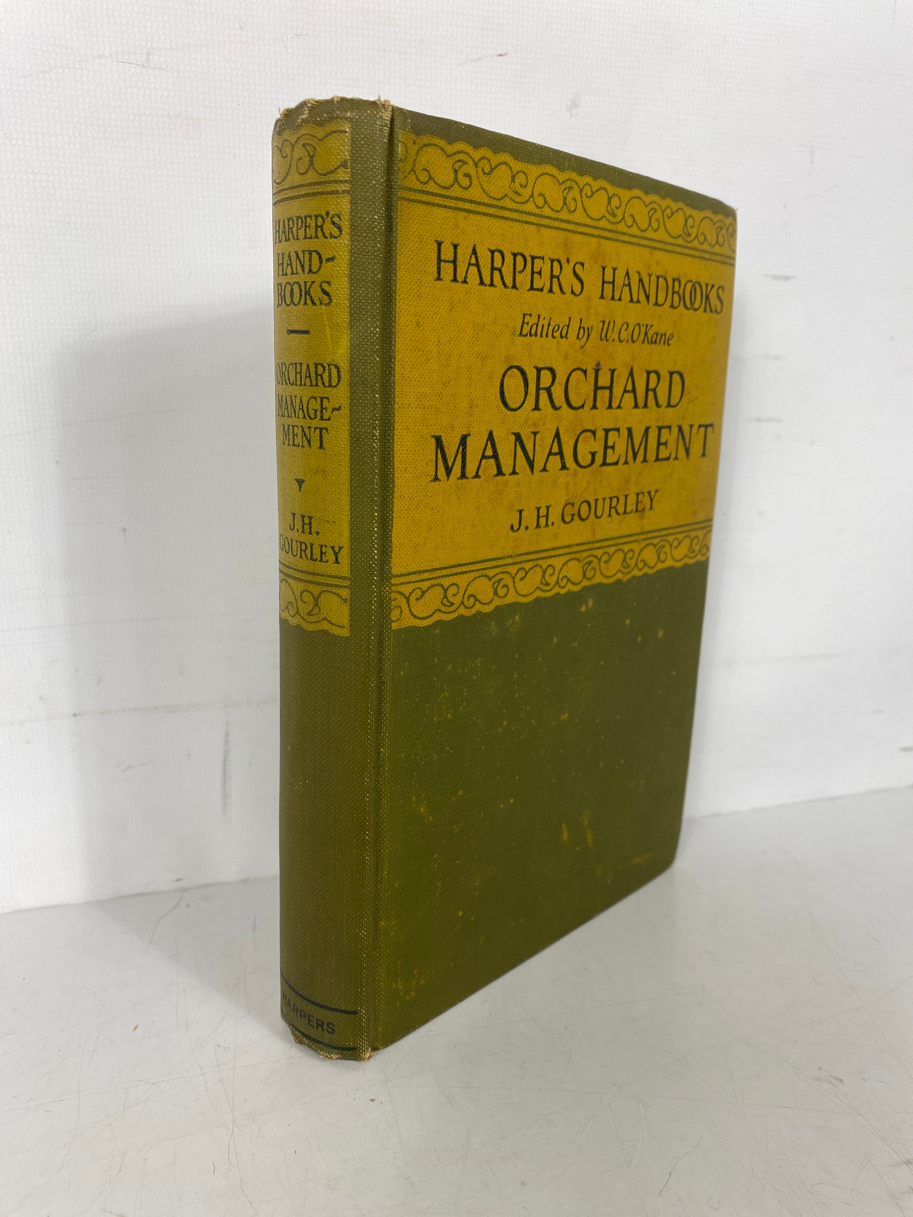 Orchard Management by J.H. Gourley 1925 Rare Antique 1st Edition HC