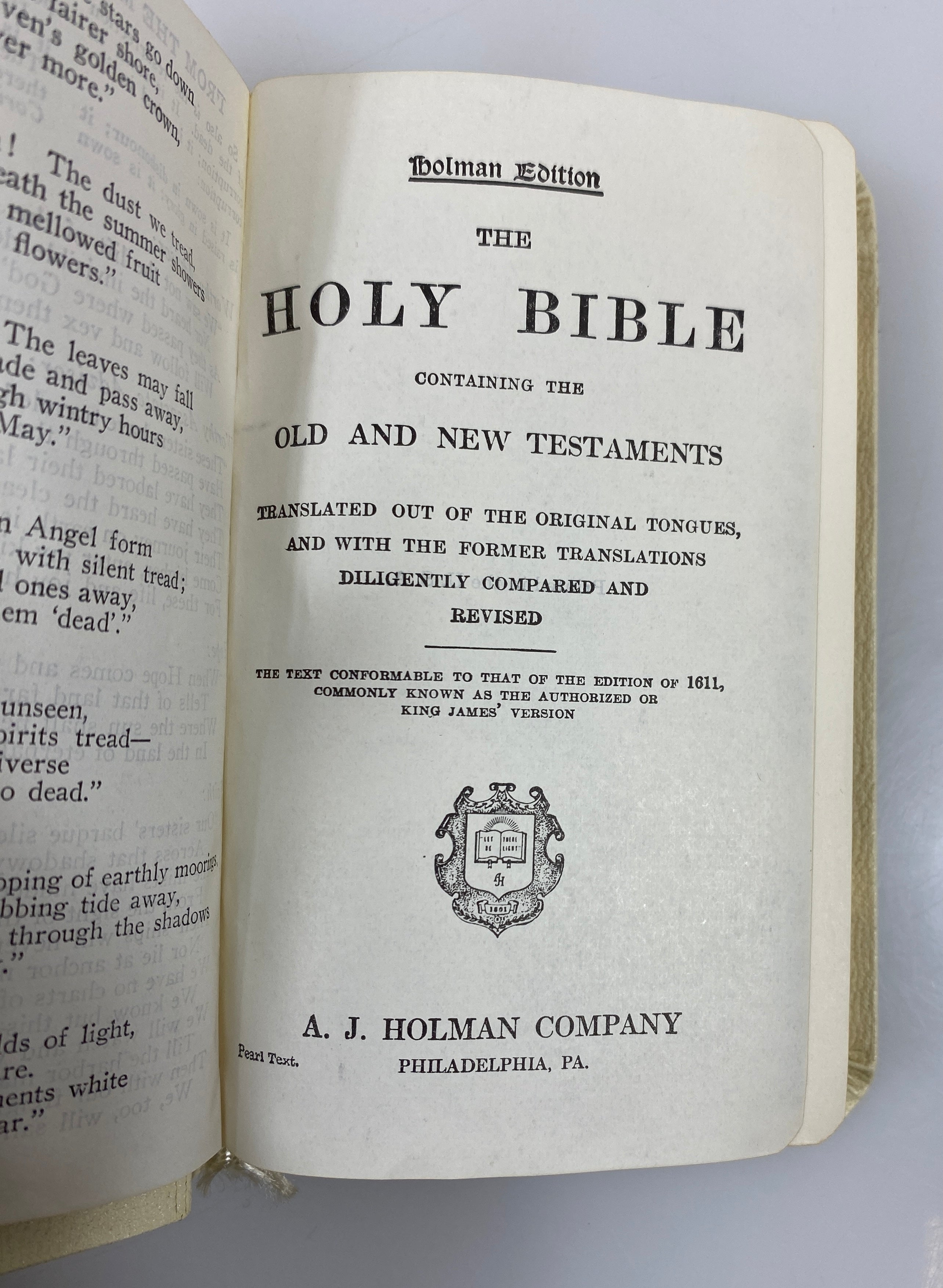 Order of Rainbow for Girls Holy Bible 1929 Slipcase