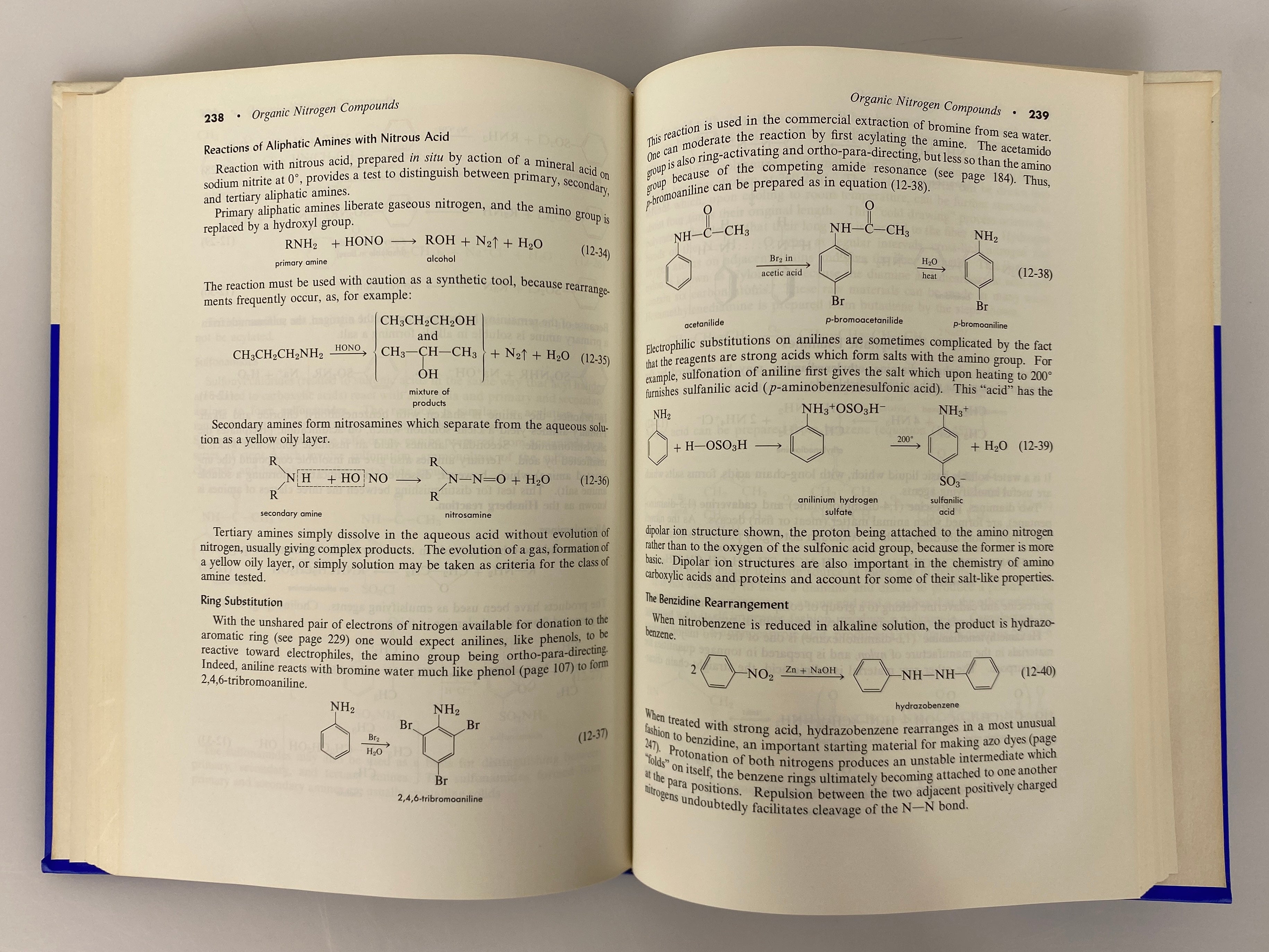 Organic Chemistry by Hart/Schuetz 1966 Signed Vintage HC Textbook