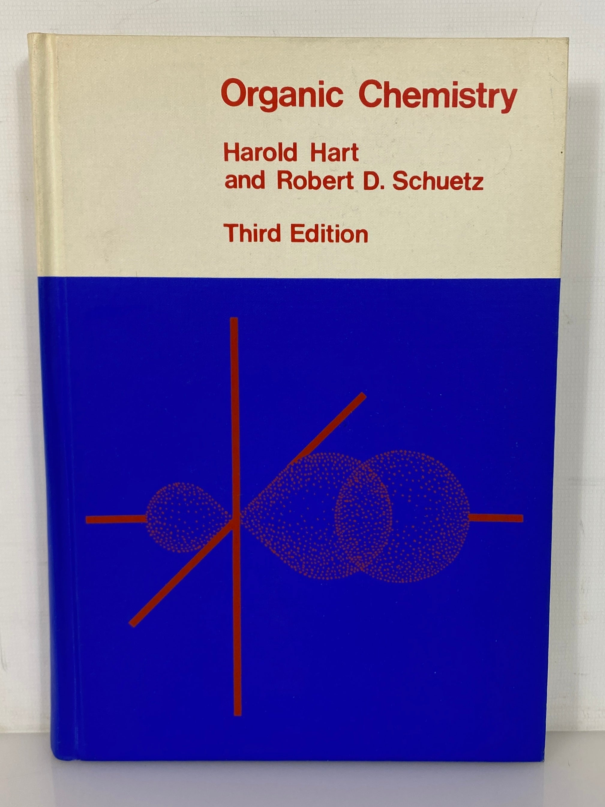 Organic Chemistry by Hart/Schuetz 1966 Signed Vintage HC Textbook