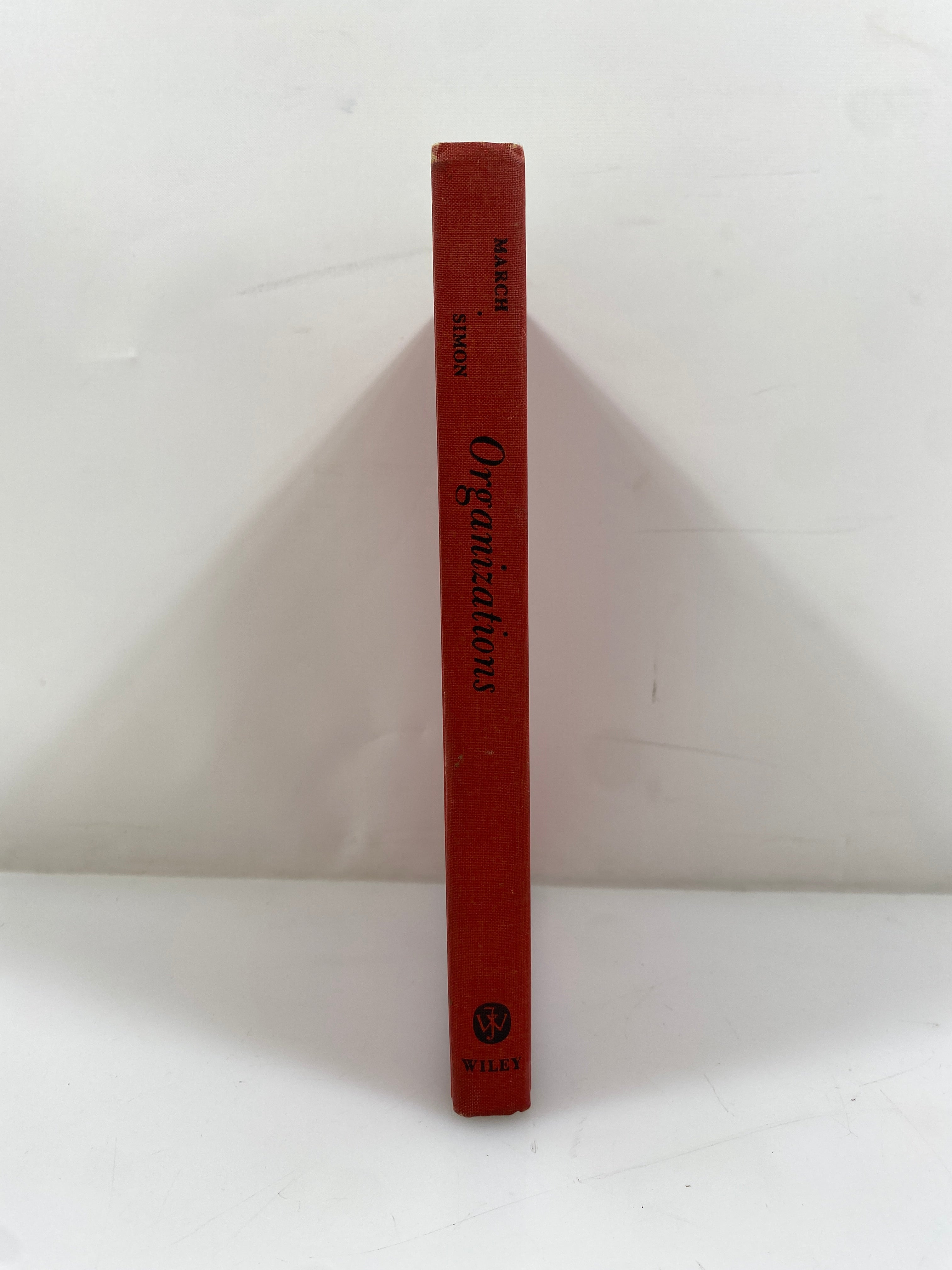 Organizations by James March/Herbert Simon 1966 Seventh Printing HC