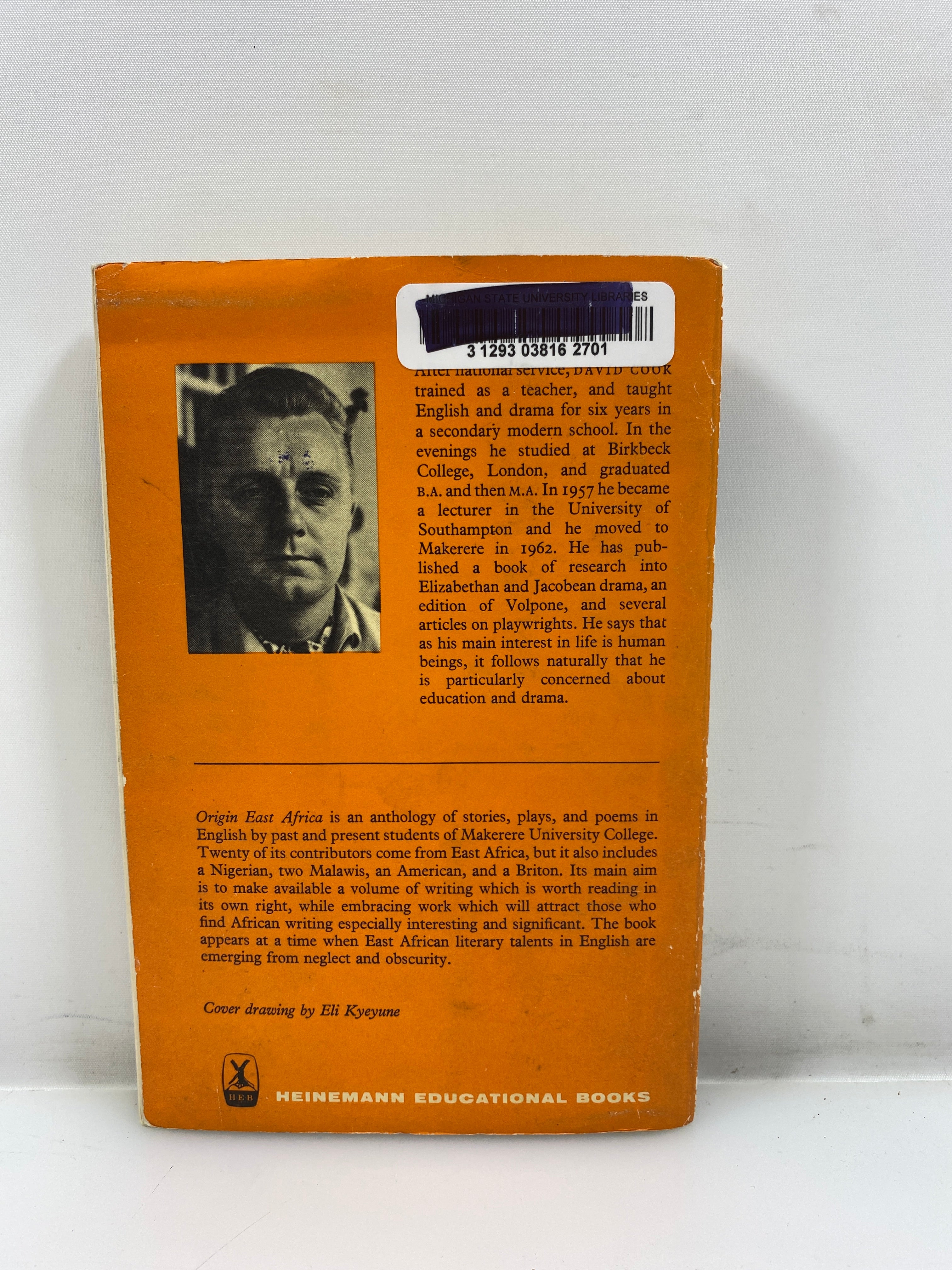 Origin East Africa Makerere Anthology Ex-library 1965 SC