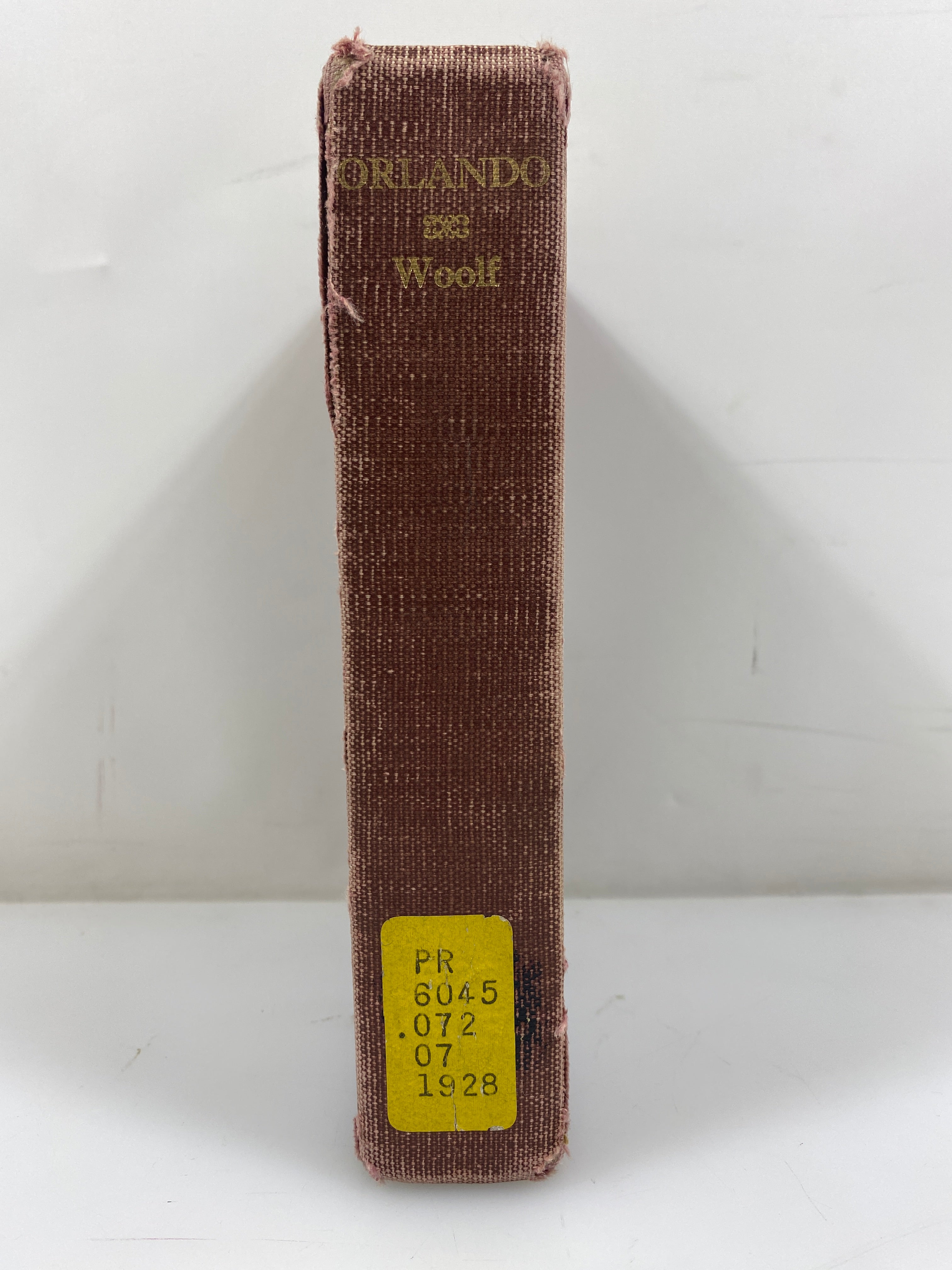 Orlando A Biography by Virginia Woolf 1928 First Edition Library Binding HC
