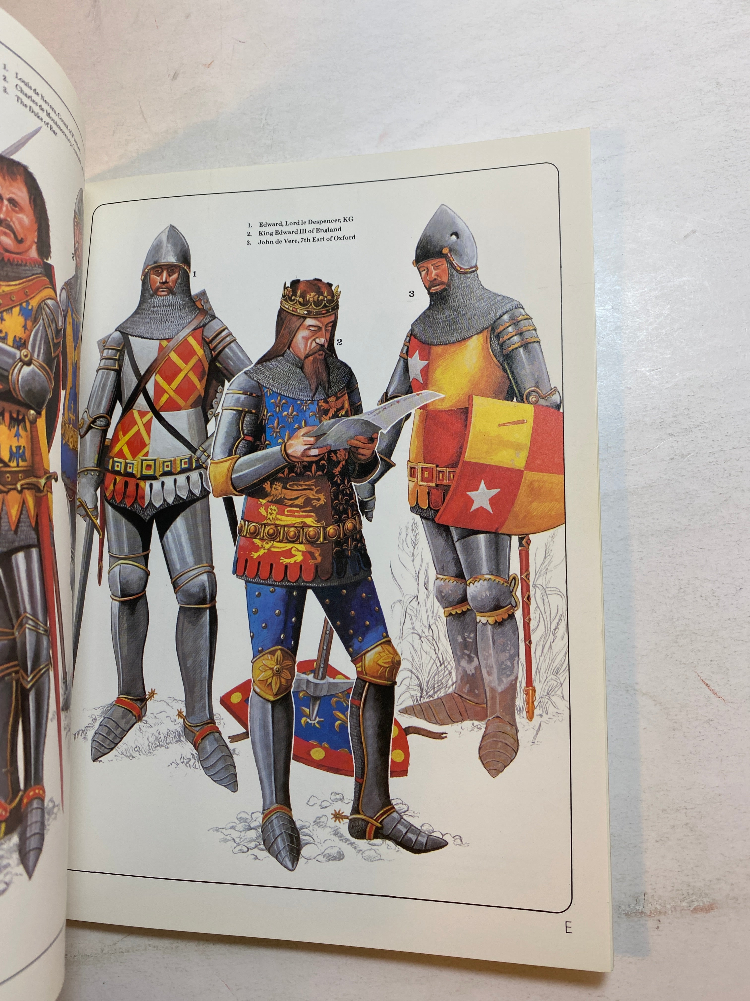 Osprey Men-At-Arms Series #111 Armies of Grecy and Poiters 1983