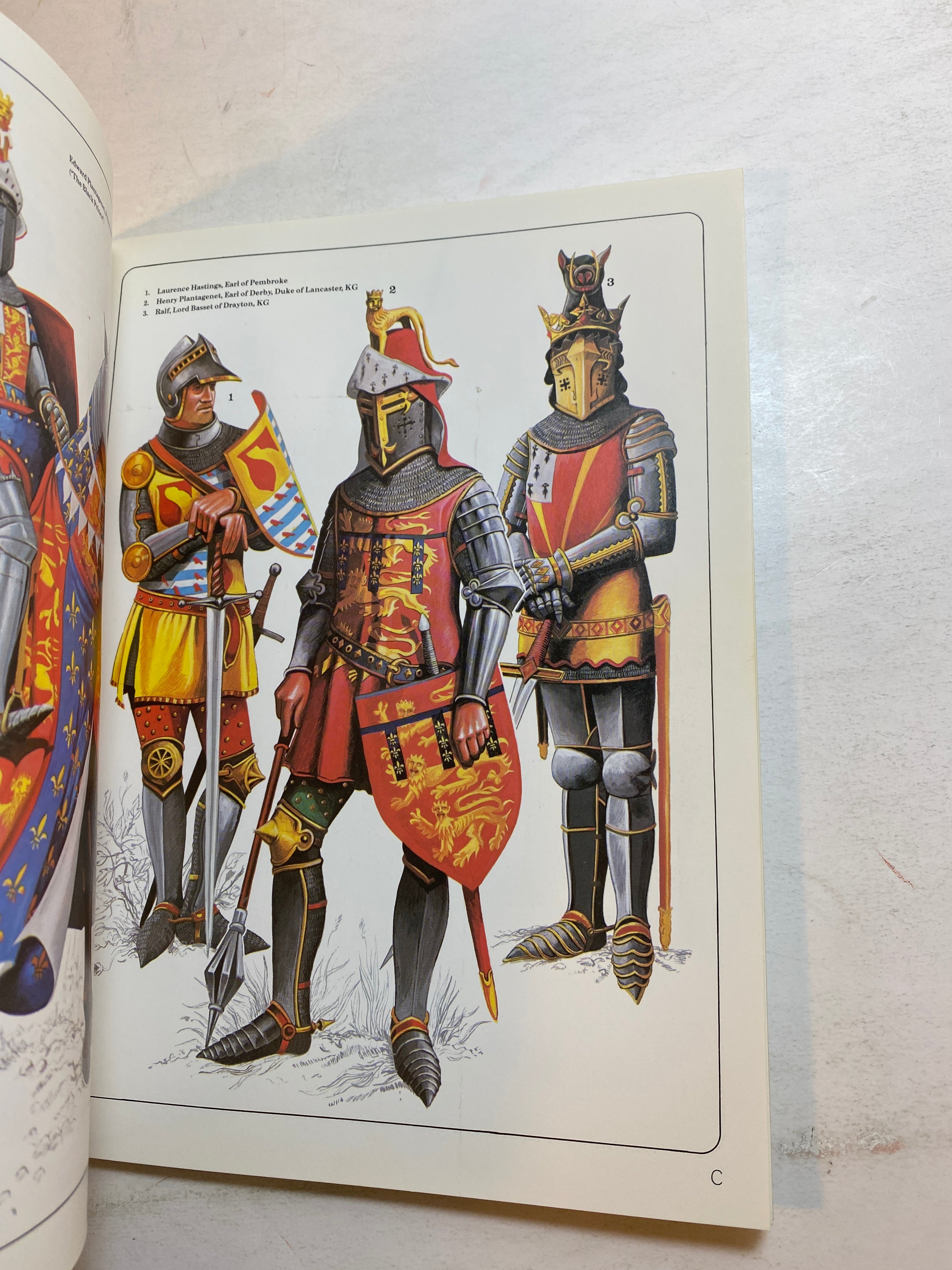 Osprey Men-At-Arms Series #111 Armies of Grecy and Poiters 1983