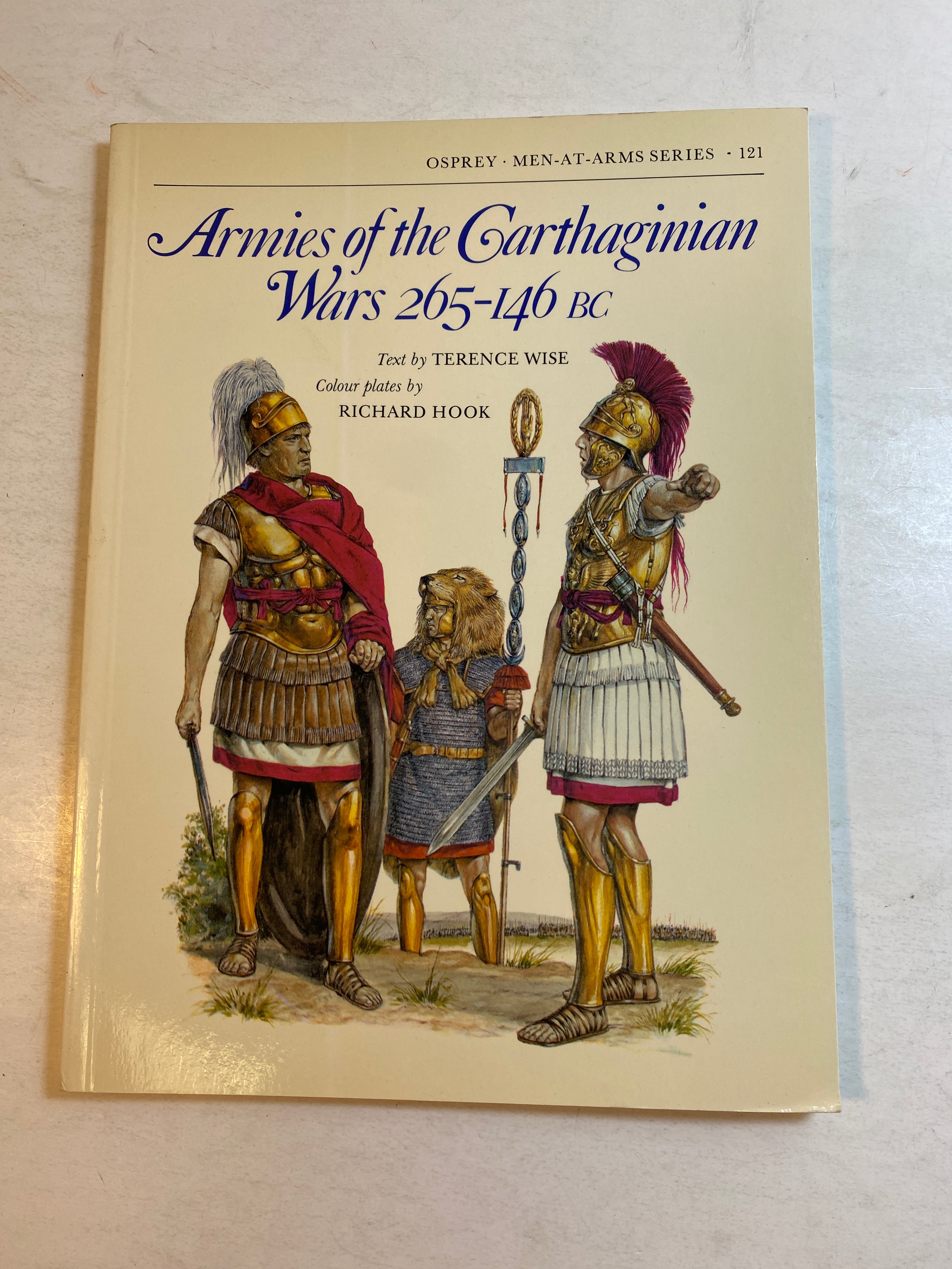 Osprey Men-At-Arms Series #121 Armies of the Carthaginian Wars 1982