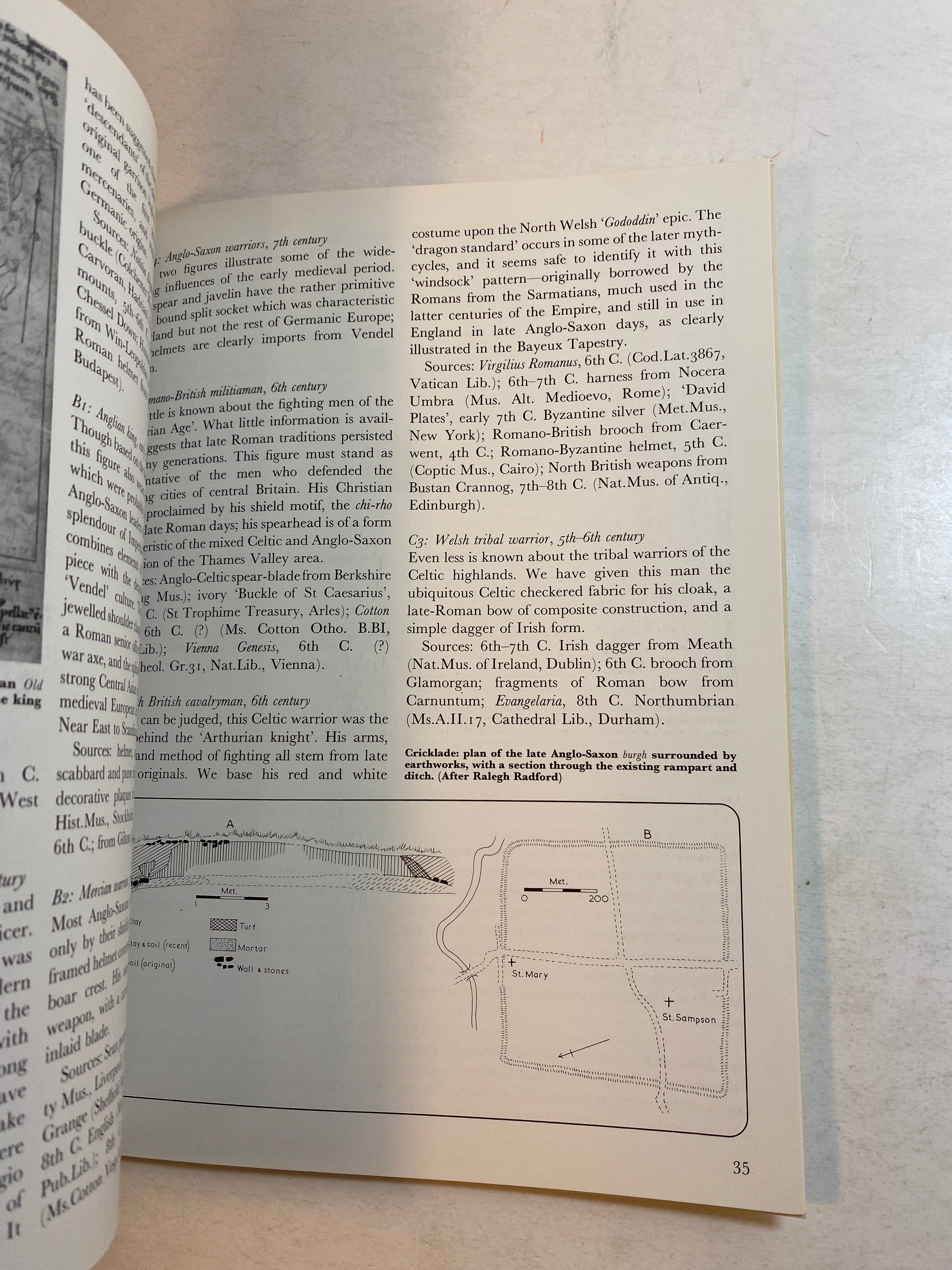 Osprey Men-At-Arms Series #154 Arthur and the Angol-Saxon Wars 1984