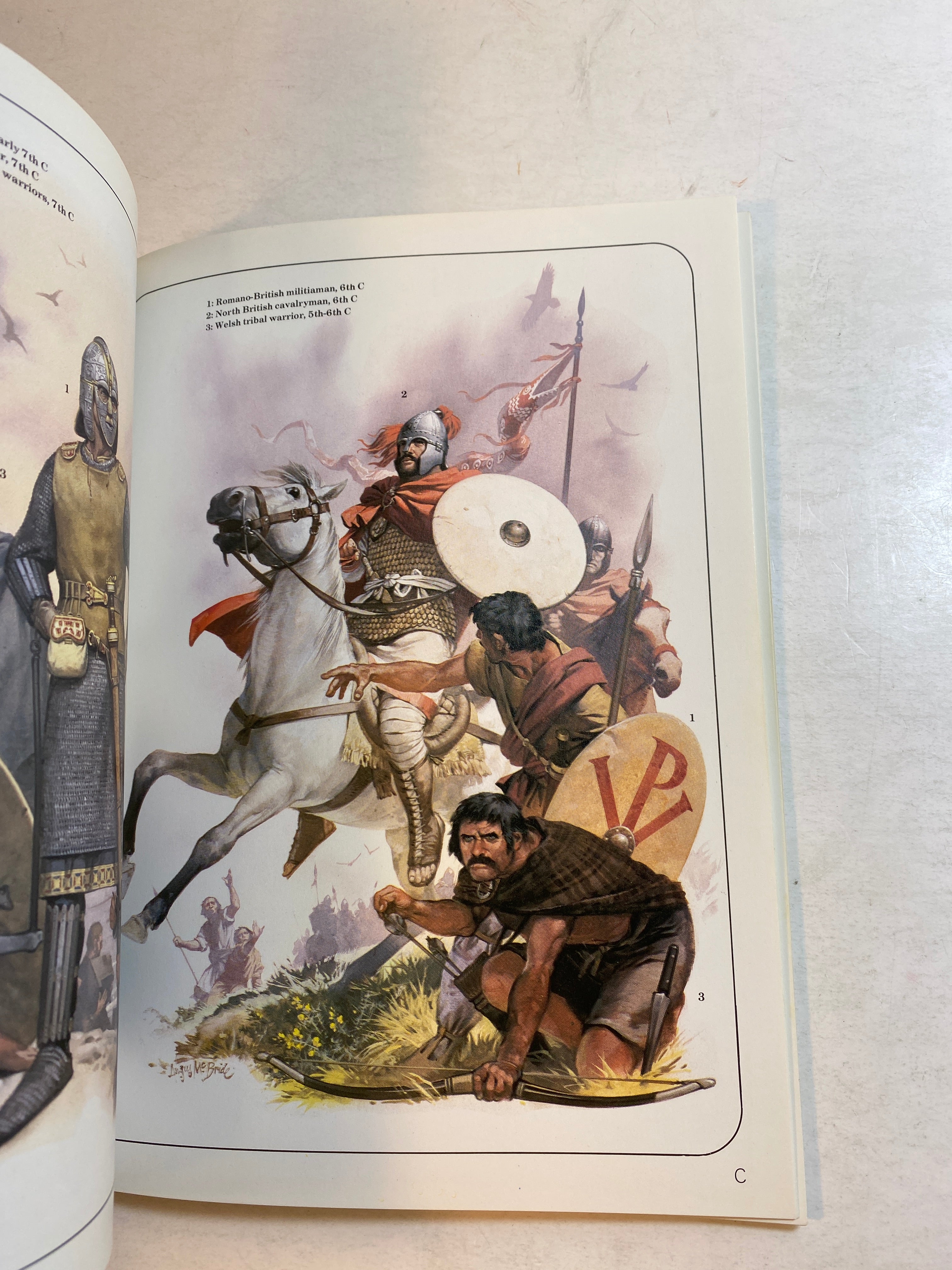 Osprey Men-At-Arms Series #154 Arthur and the Angol-Saxon Wars 1984