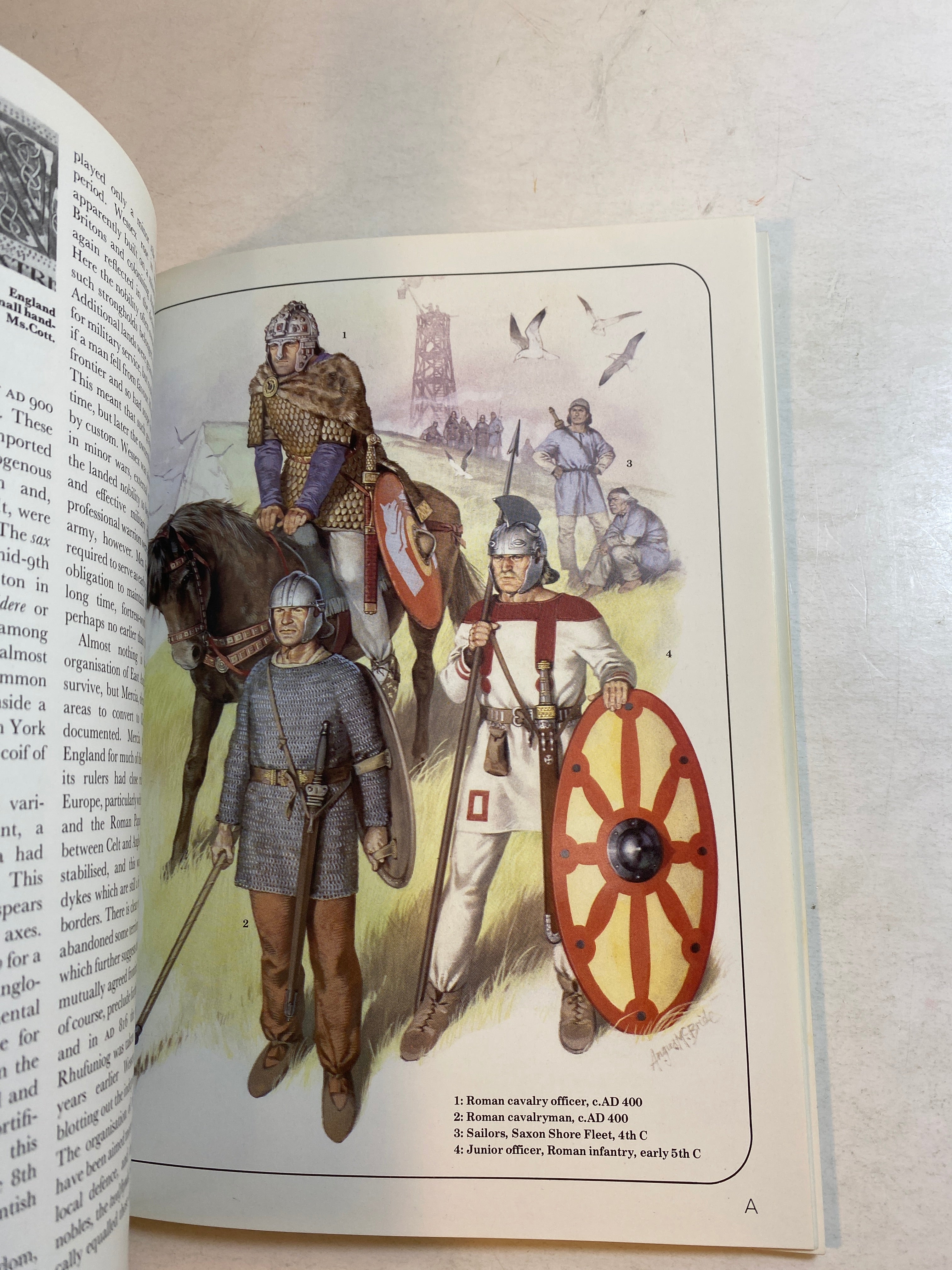 Osprey Men-At-Arms Series #154 Arthur and the Angol-Saxon Wars 1984