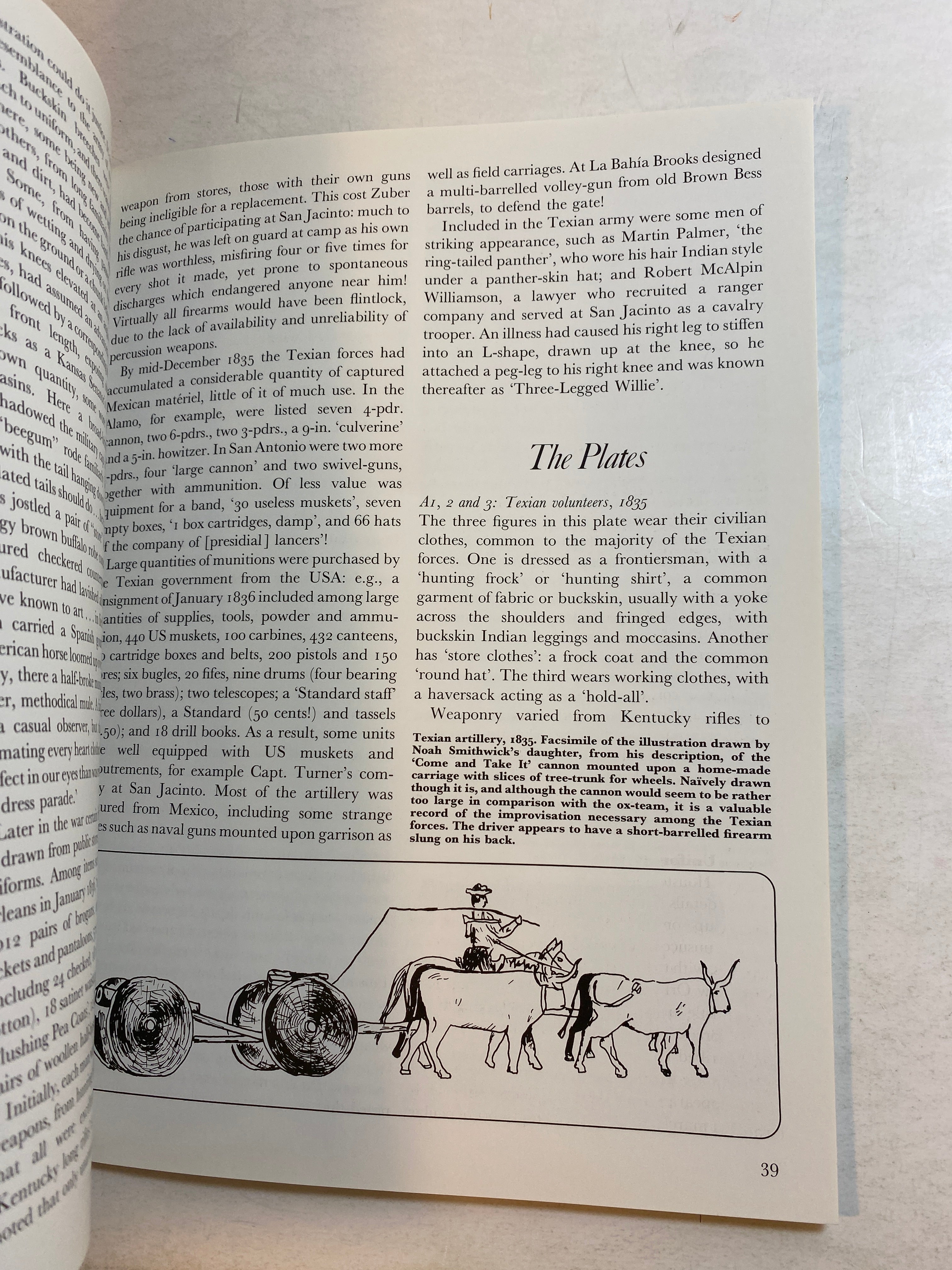 Osprey Men-At-Arms Series #173 Alamo Texas Independence 1835-1836 1986