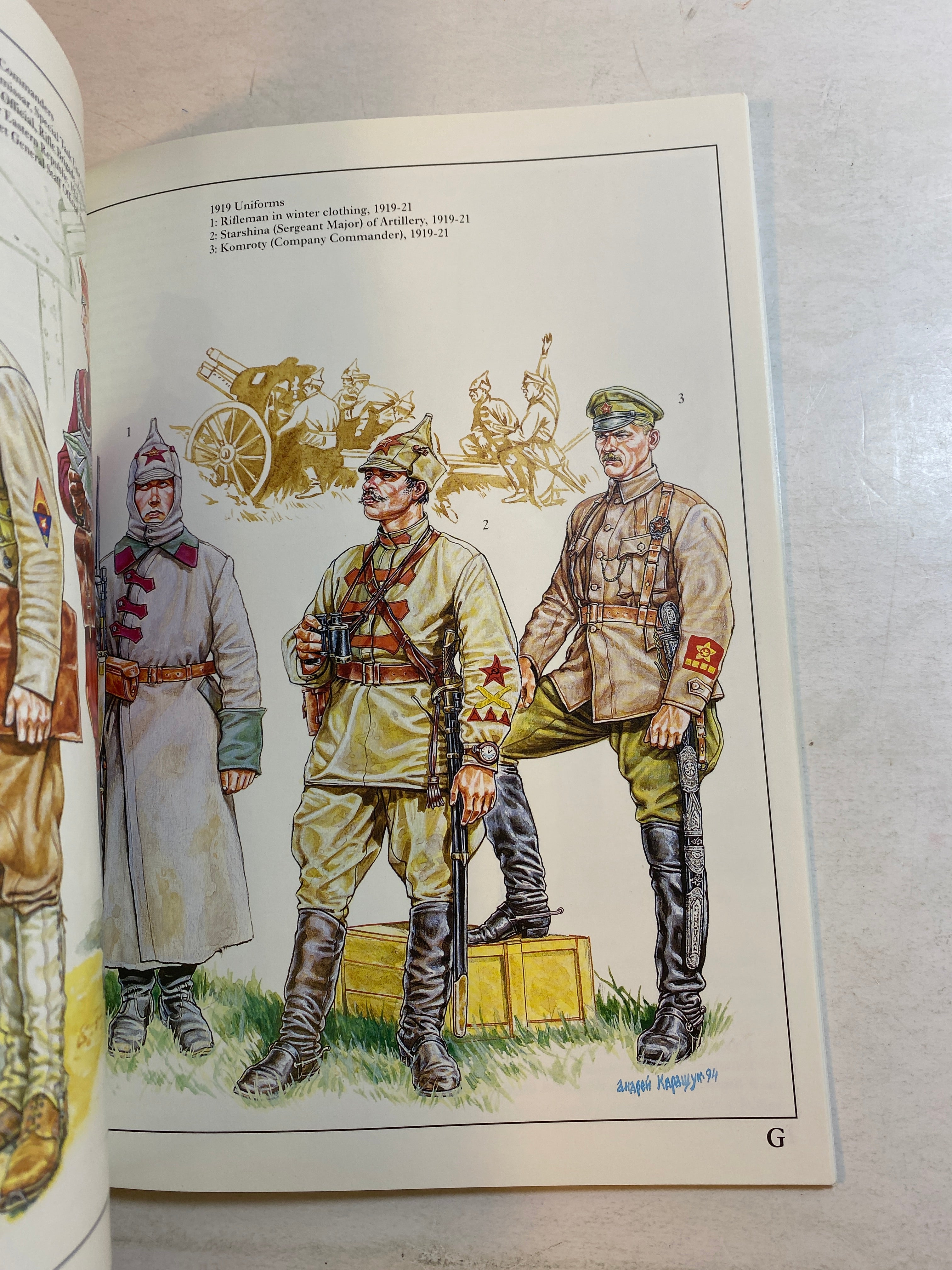 Osprey Men-at-Arms Series #293 Russian Civil War Red Army 1996