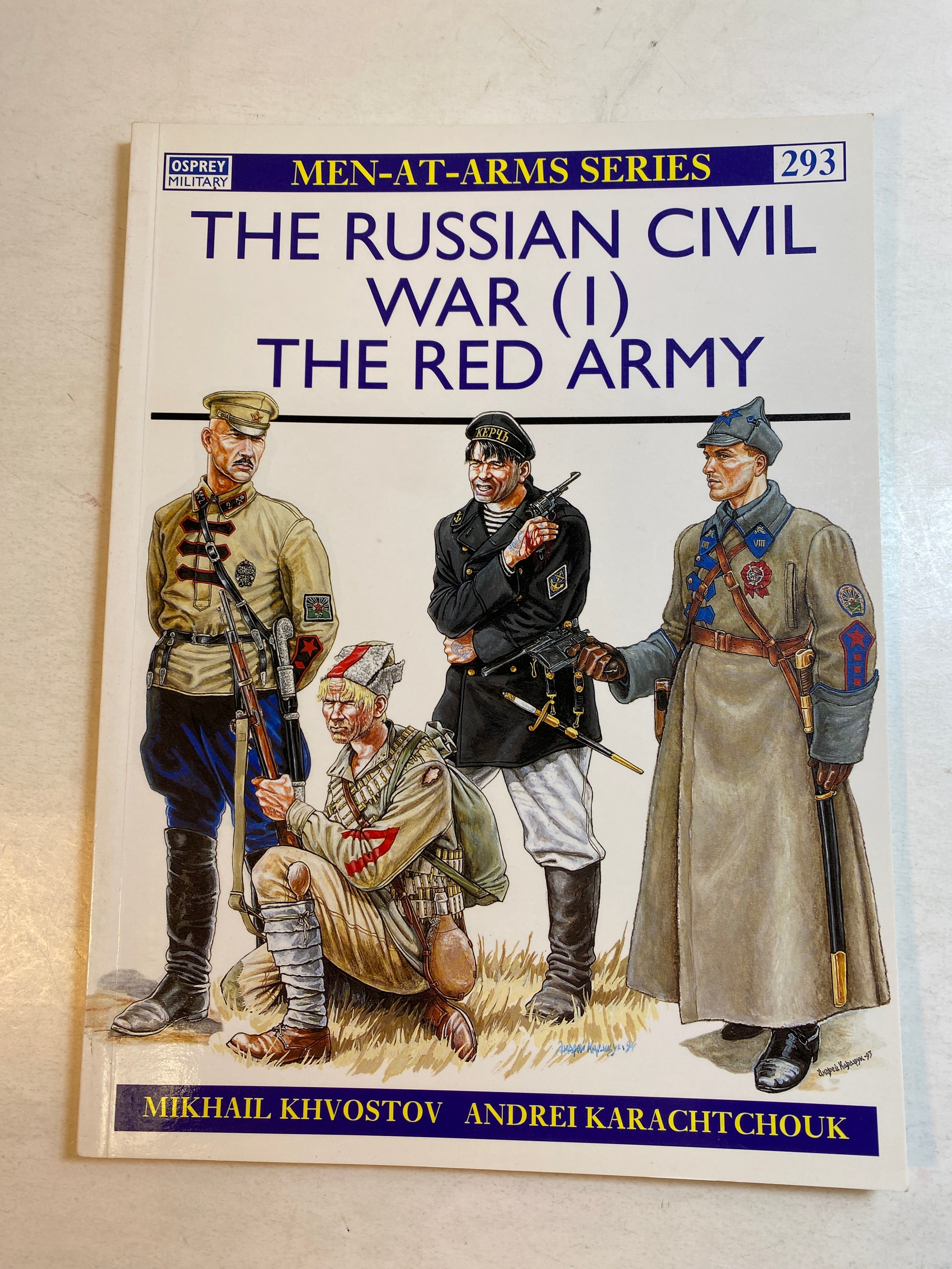 Osprey Men-at-Arms Series #293 Russian Civil War Red Army 1996