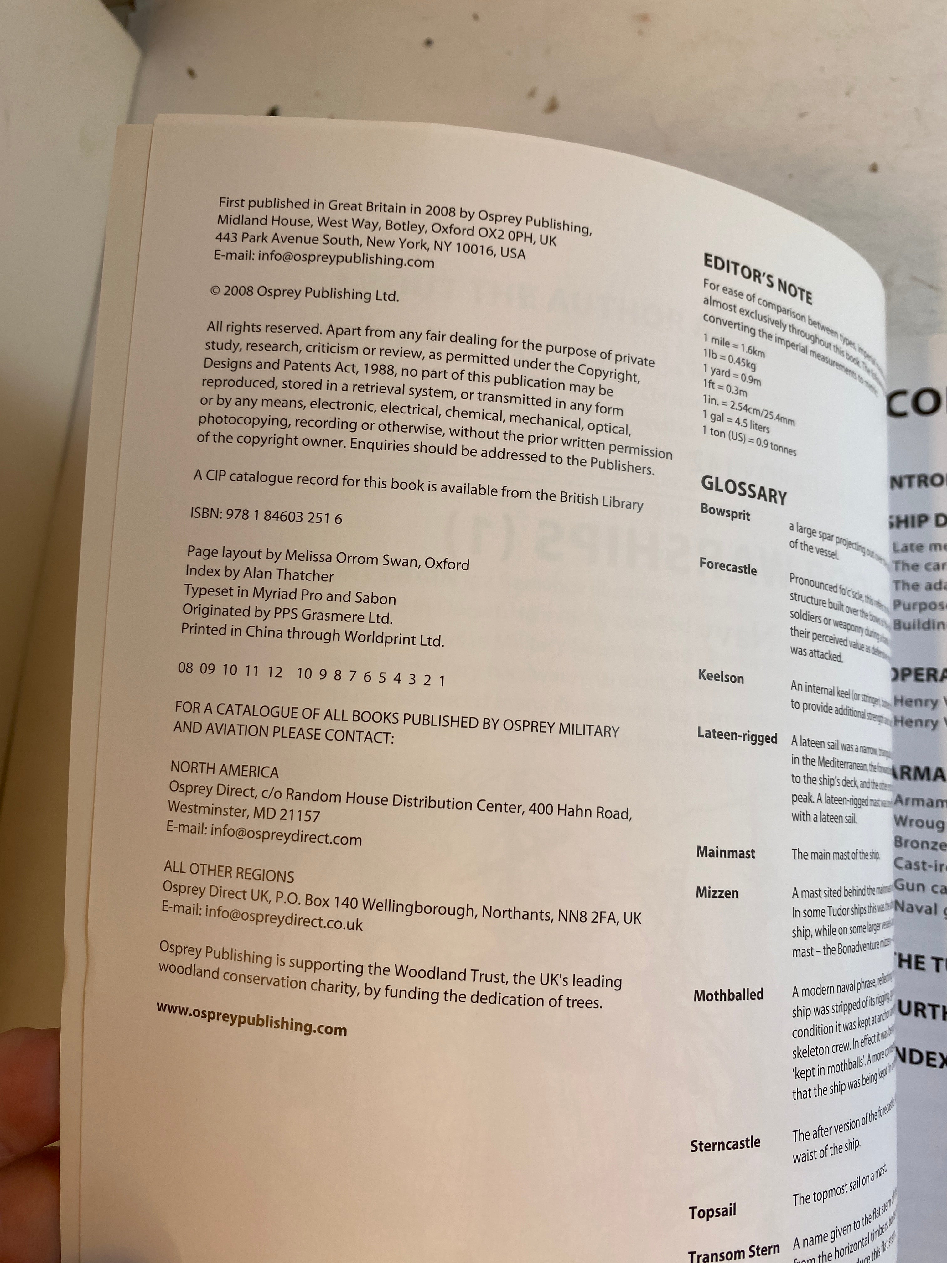 Osprey New Vanguard Series #142 Tudor Warships 1 2008