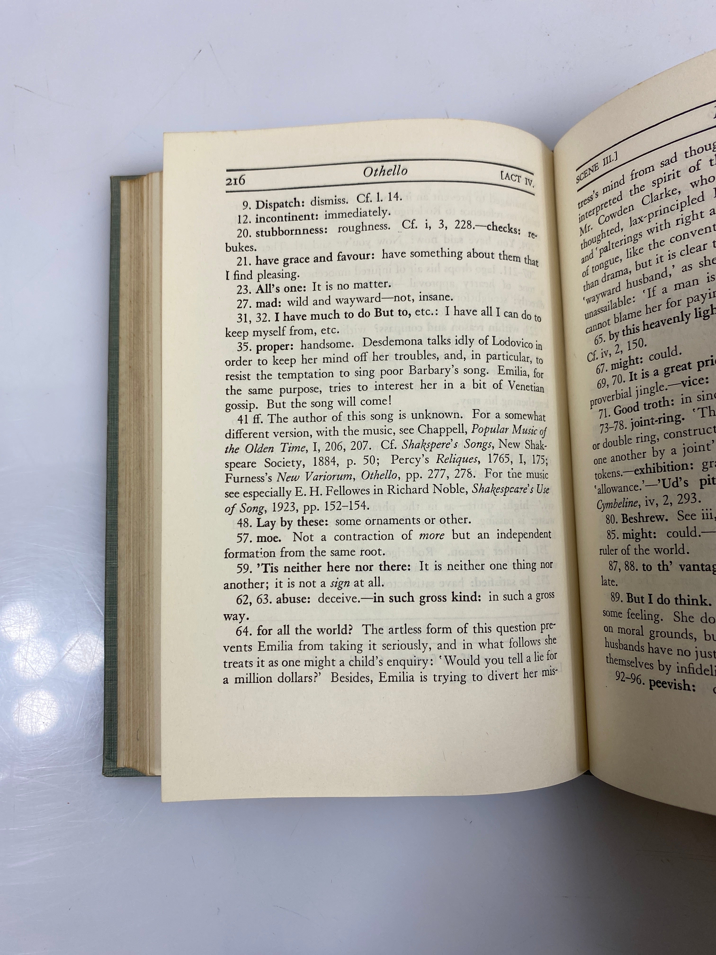 Othello by William Shakespeare Ginn and Company 1941 HC