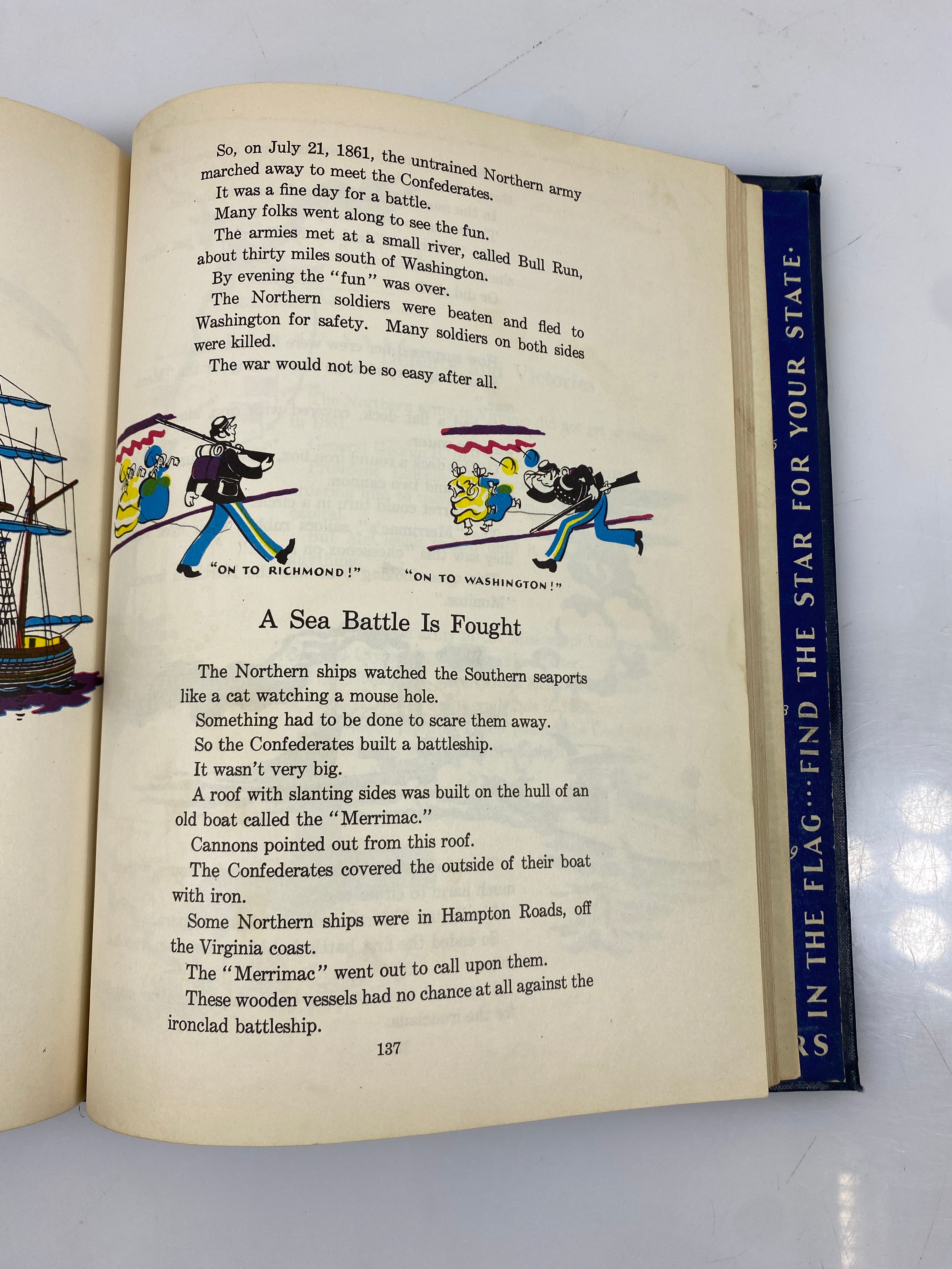 Our America Herbert Townsend Allyn and Bacon 1950 HC