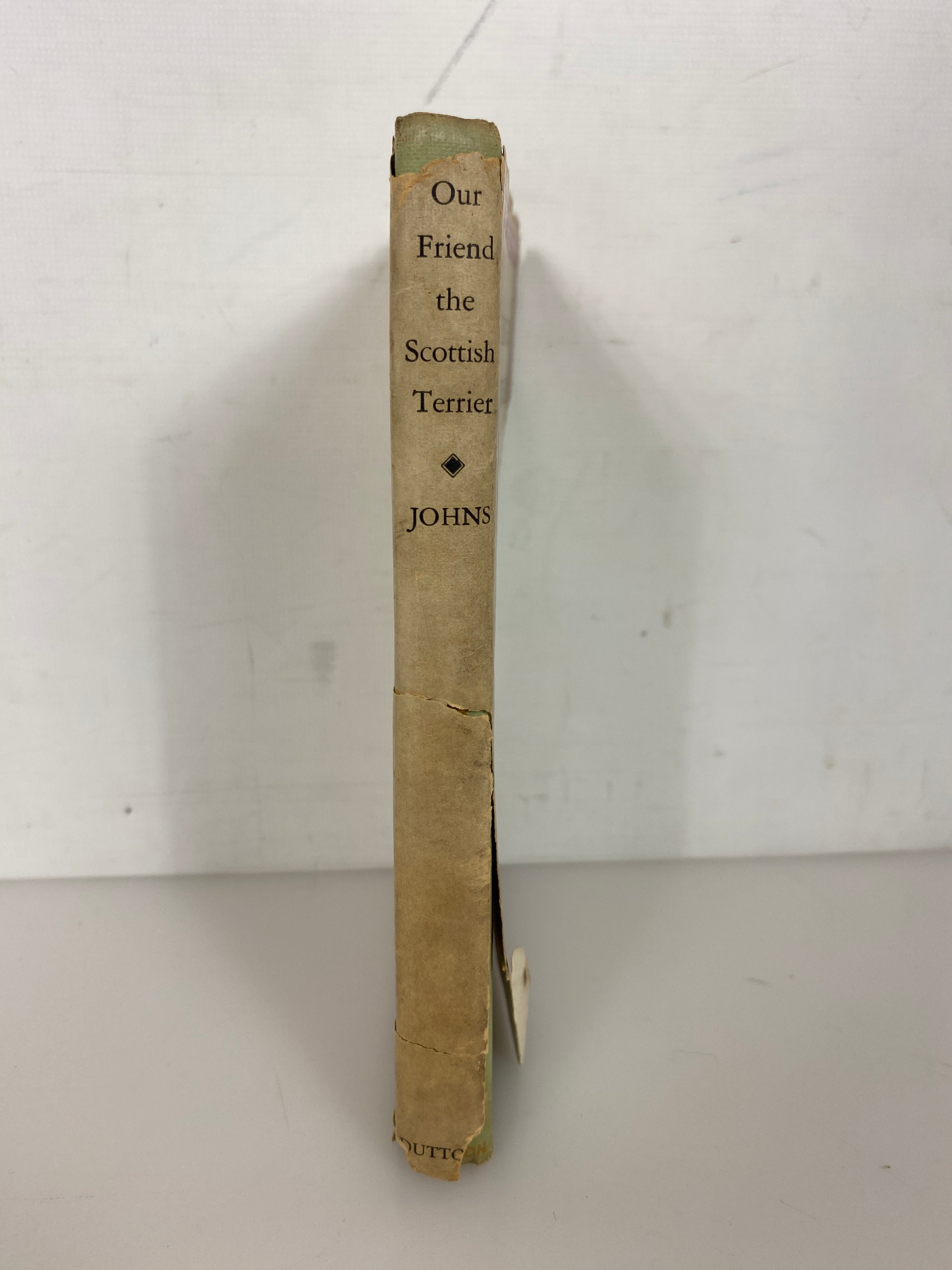 Our Friend the Scottish Terrier by Rowland Johns 1933 Vintage HC DJ