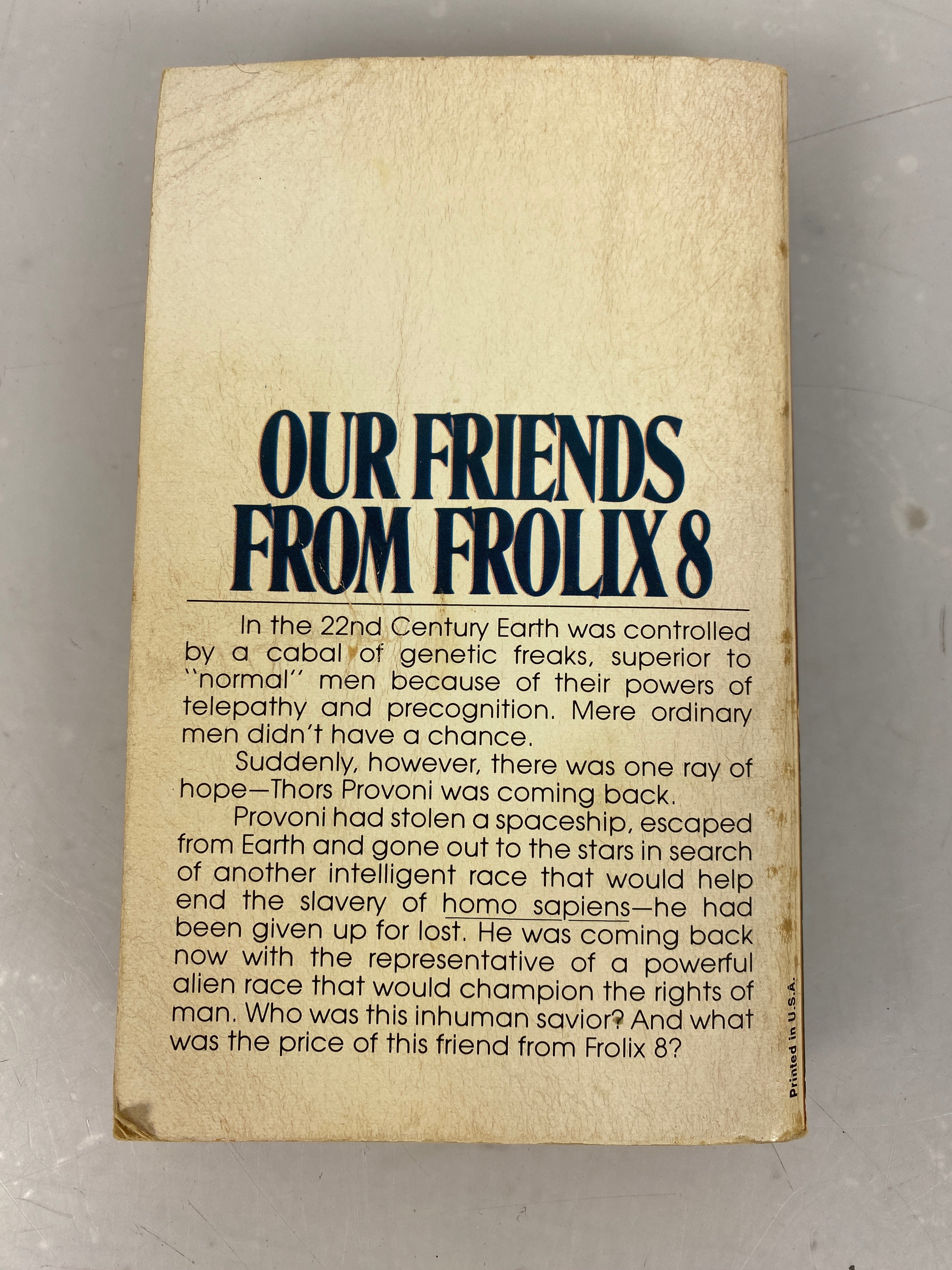 Our Friends from Frolix 8 Philip K. Dick Paperback 1970