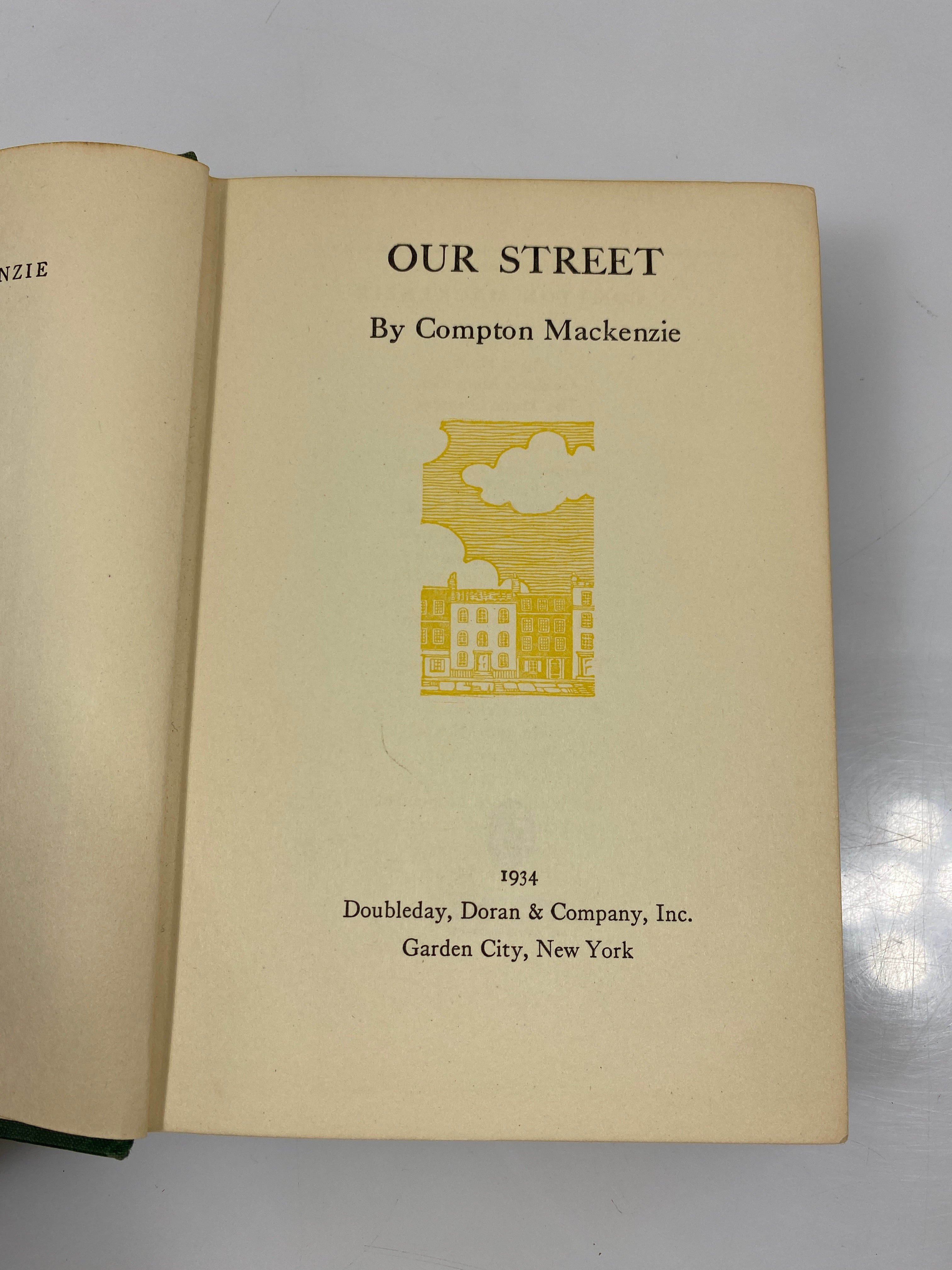 Our Street by Mackenzie Doubleday, Doran & Co. 1934 HC