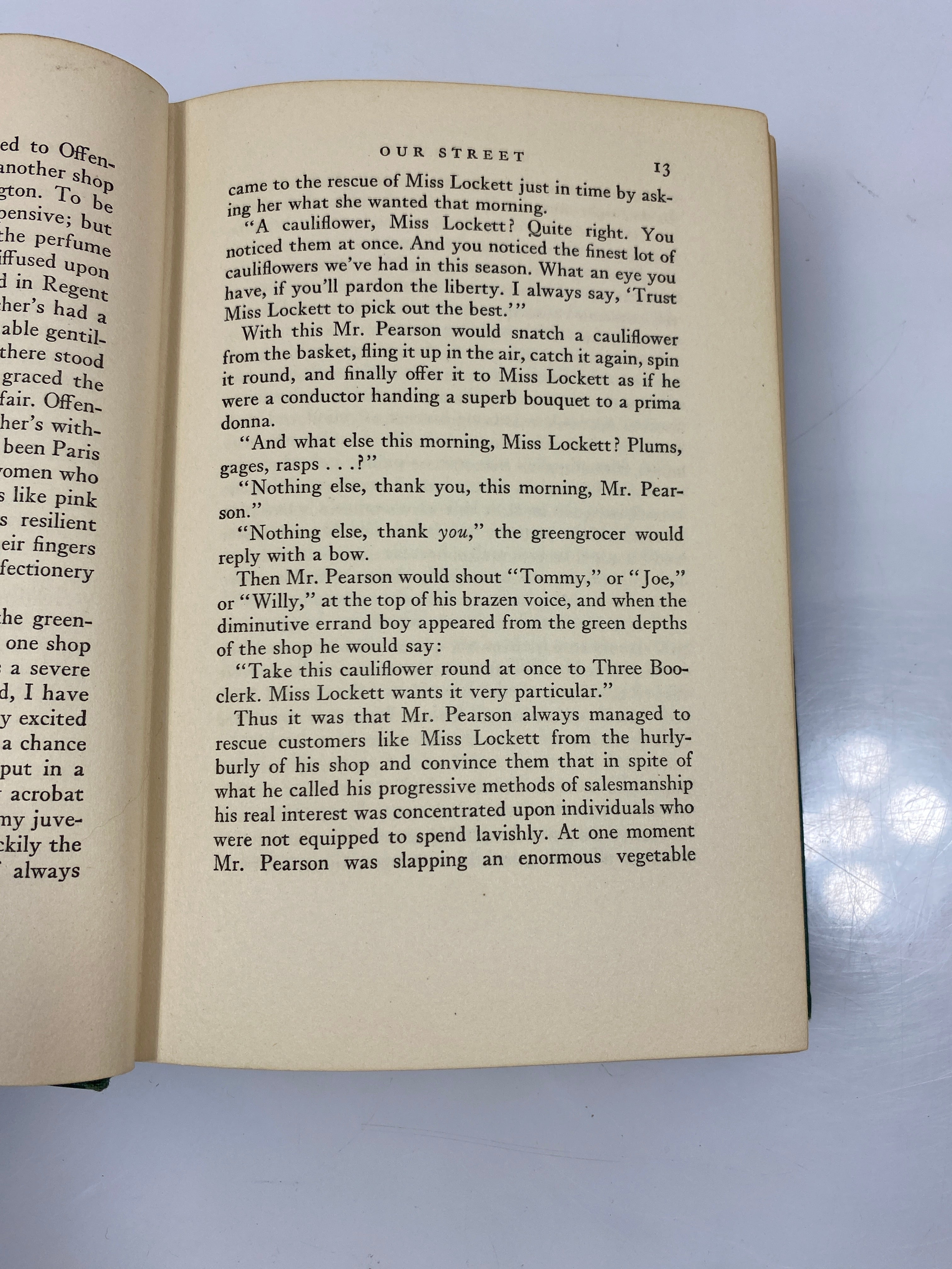 Our Street by Mackenzie Doubleday, Doran & Co. 1934 HC