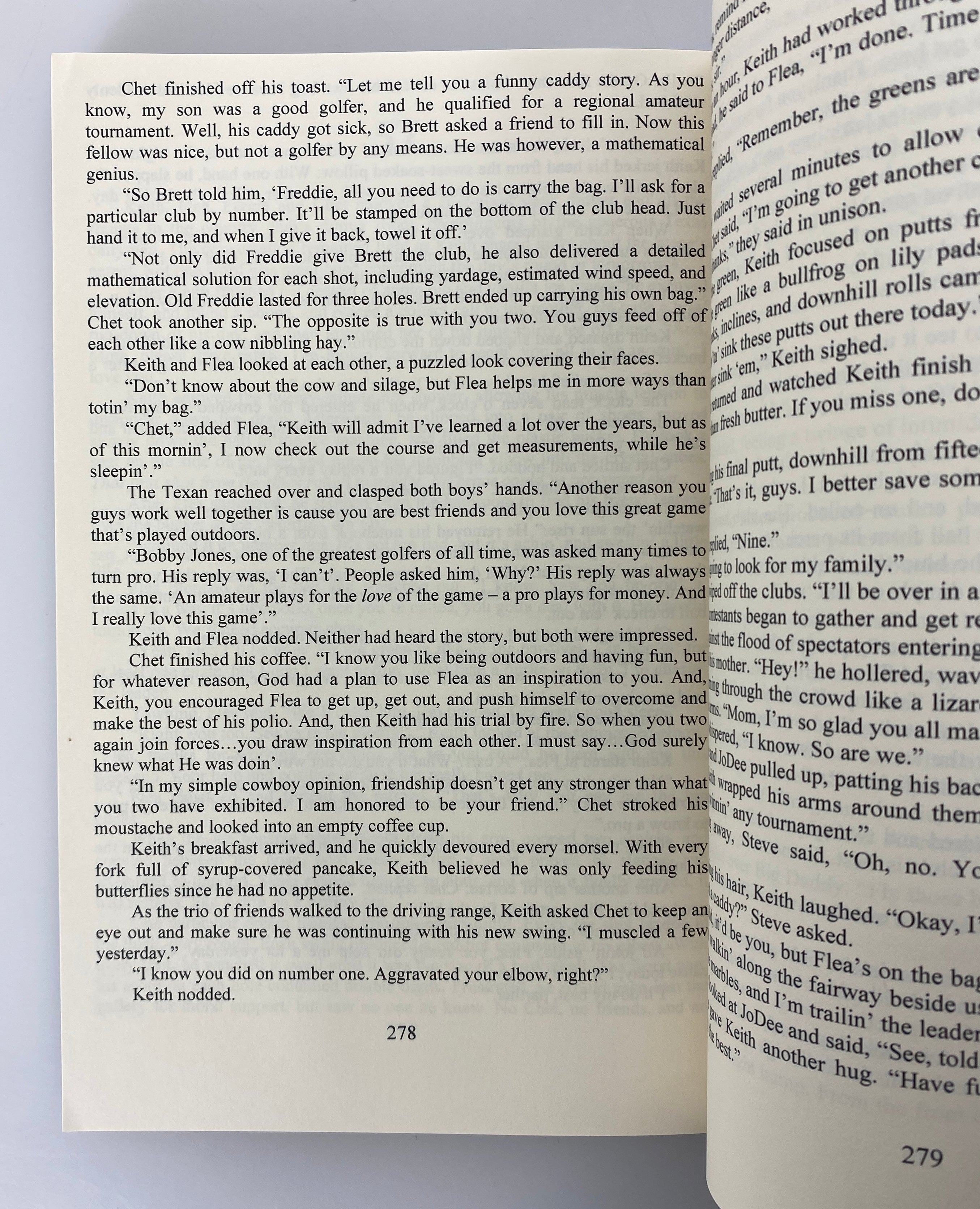 Out of the Rough by Lee Carey 2015 1st Edition Signed/Inscribed SC