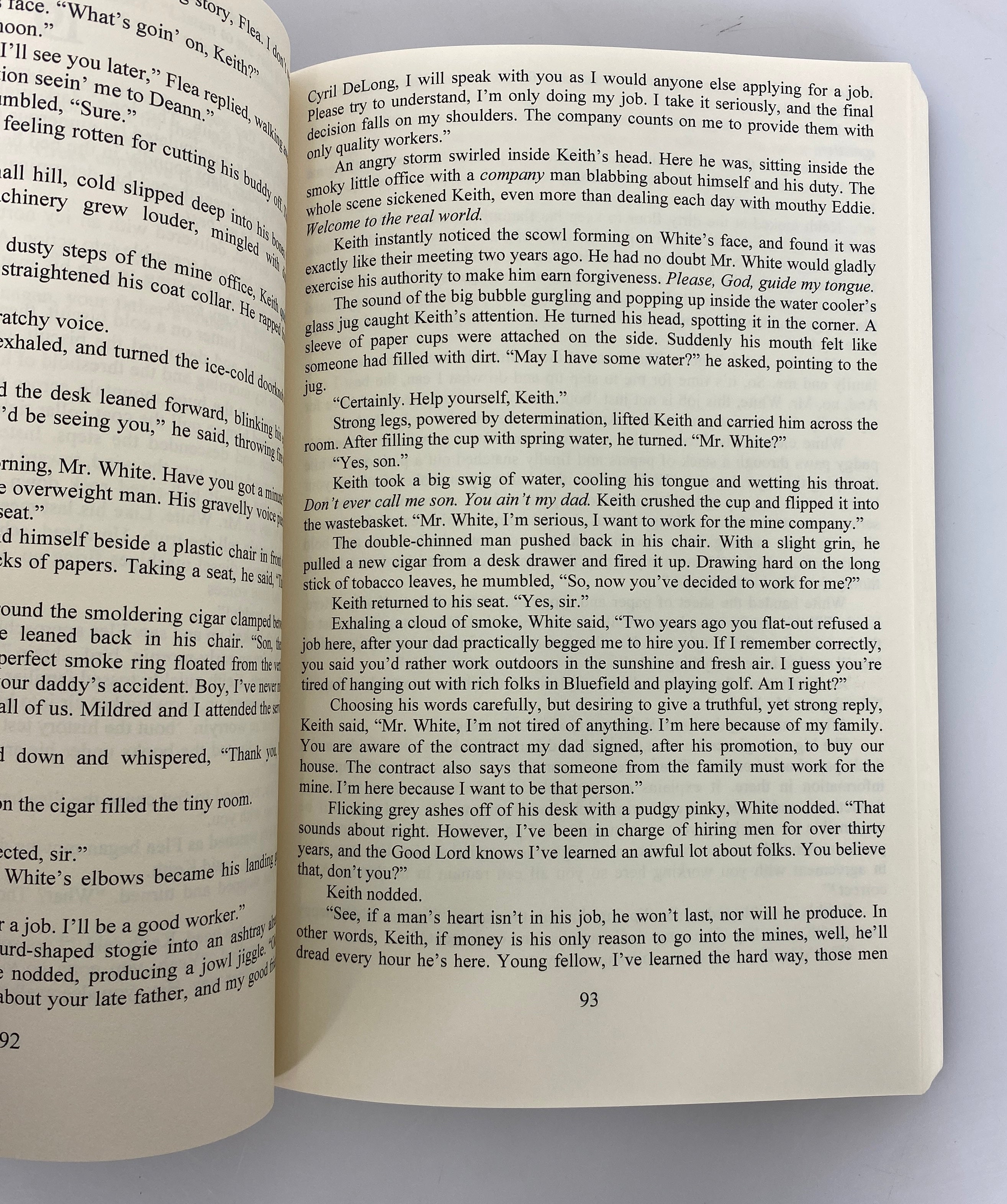Out of the Rough by Lee Carey 2015 1st Edition Signed/Inscribed SC