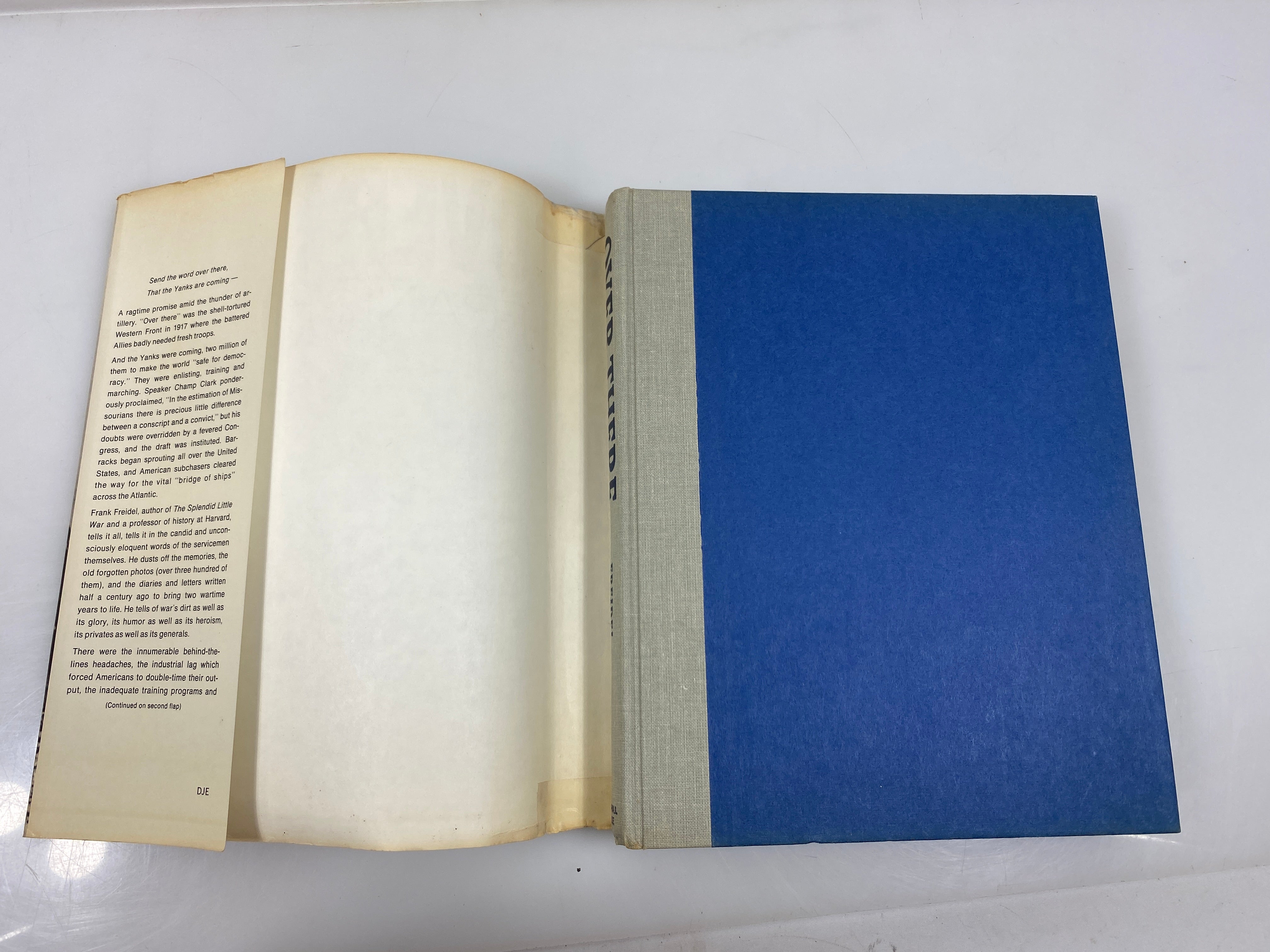 Over There by Frank Freidel Bramhall House 1964 HCDJ