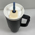 Owala Light Black and White Tumbler 40 oz