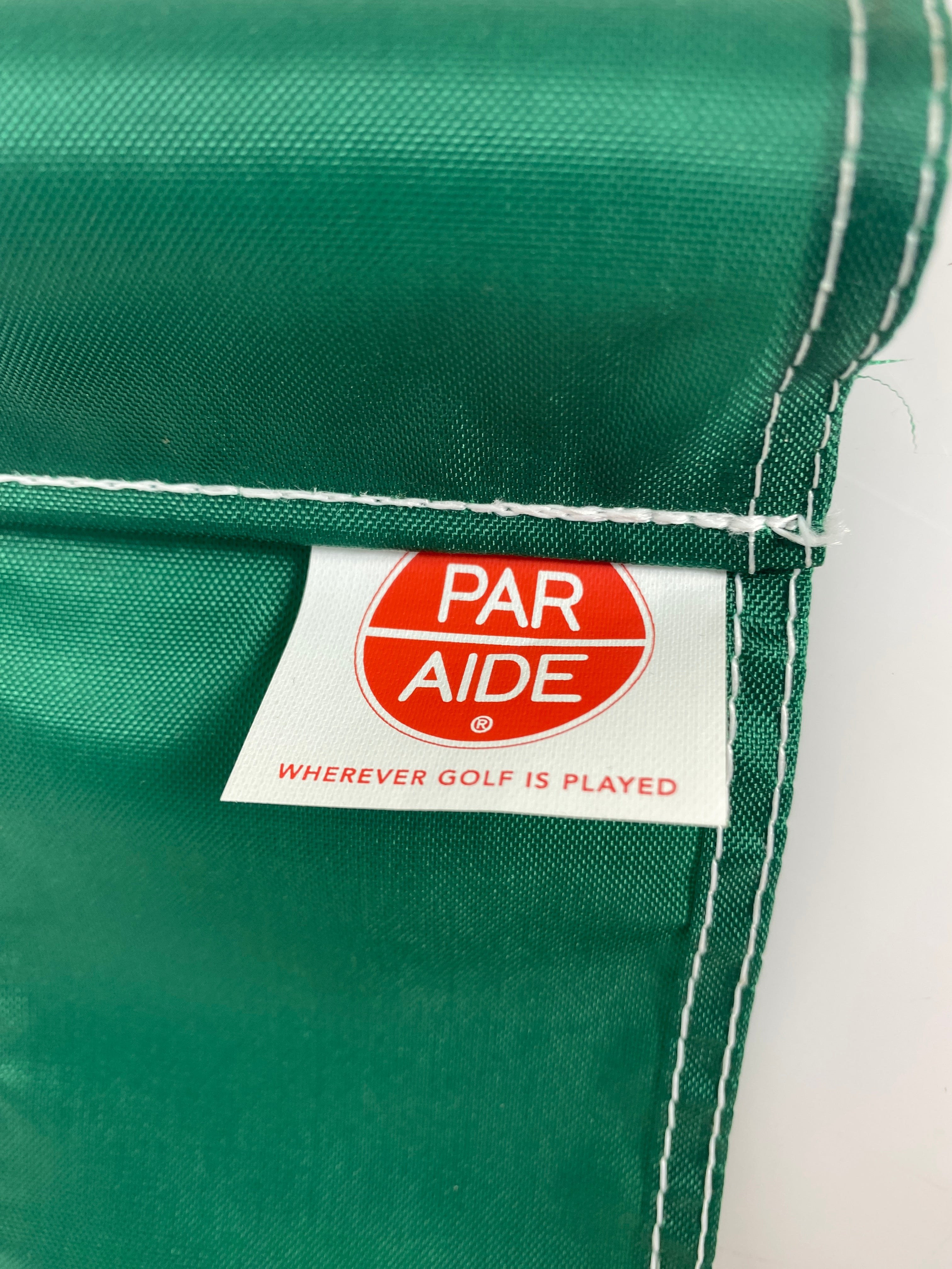 Pack of 6 Green and White Checkered Golf Hole Flags
