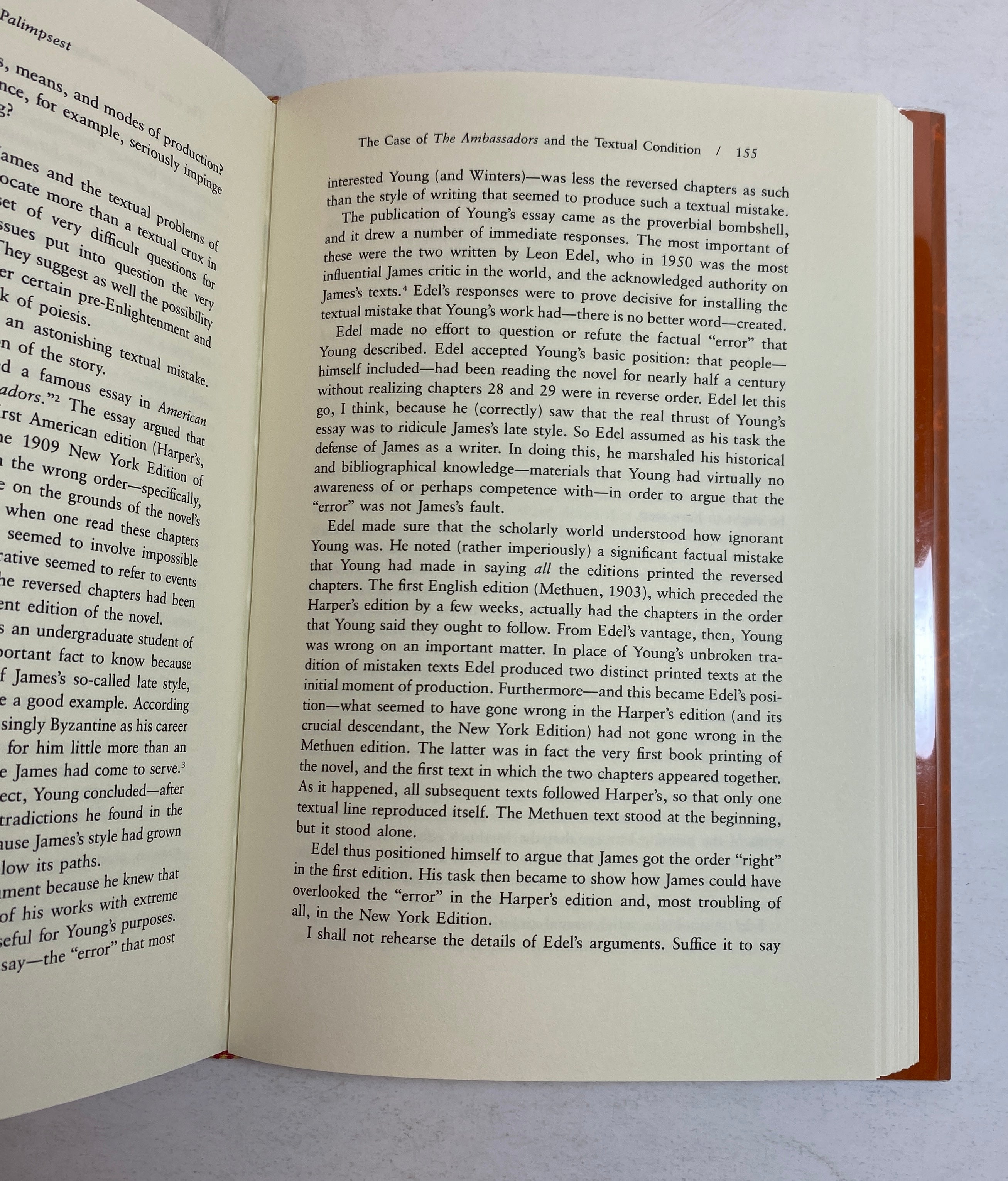 Palimpsest Editorial Theory in the Humanities Bornstein/Williams Inscribed HCDJ