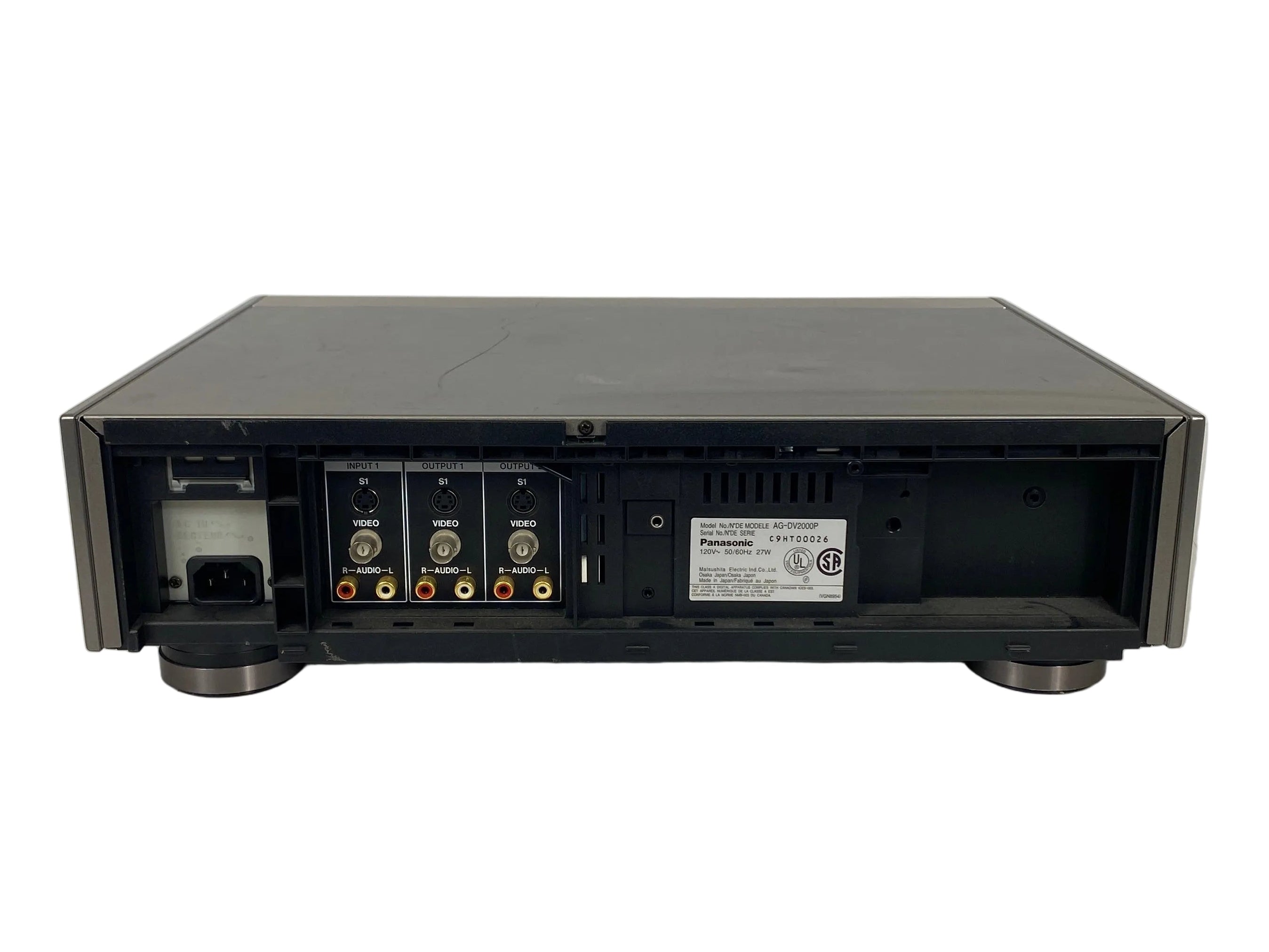 Panasonic Digital Video Cassette Recorder AG-DV2000 *For Parts Only*