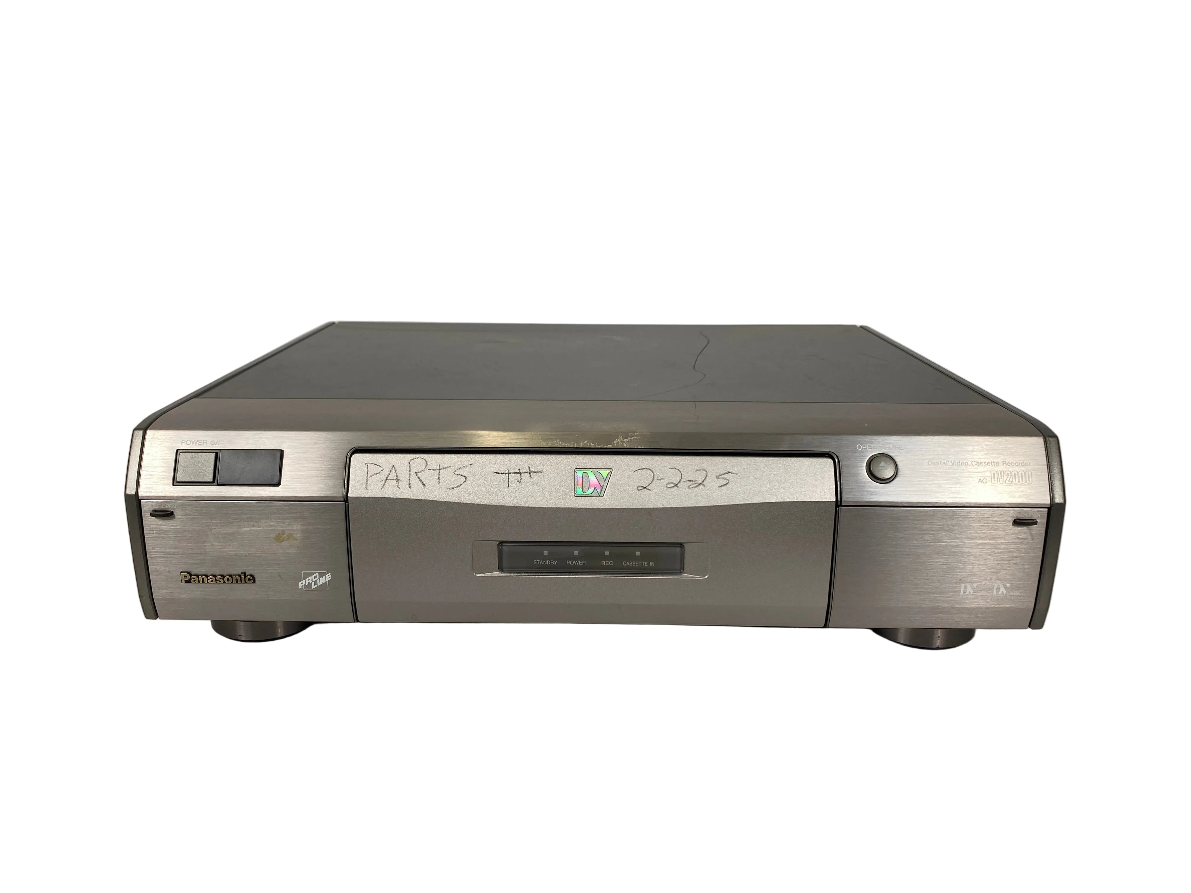 Panasonic Digital Video Cassette Recorder AG-DV2000 *For Parts Only*