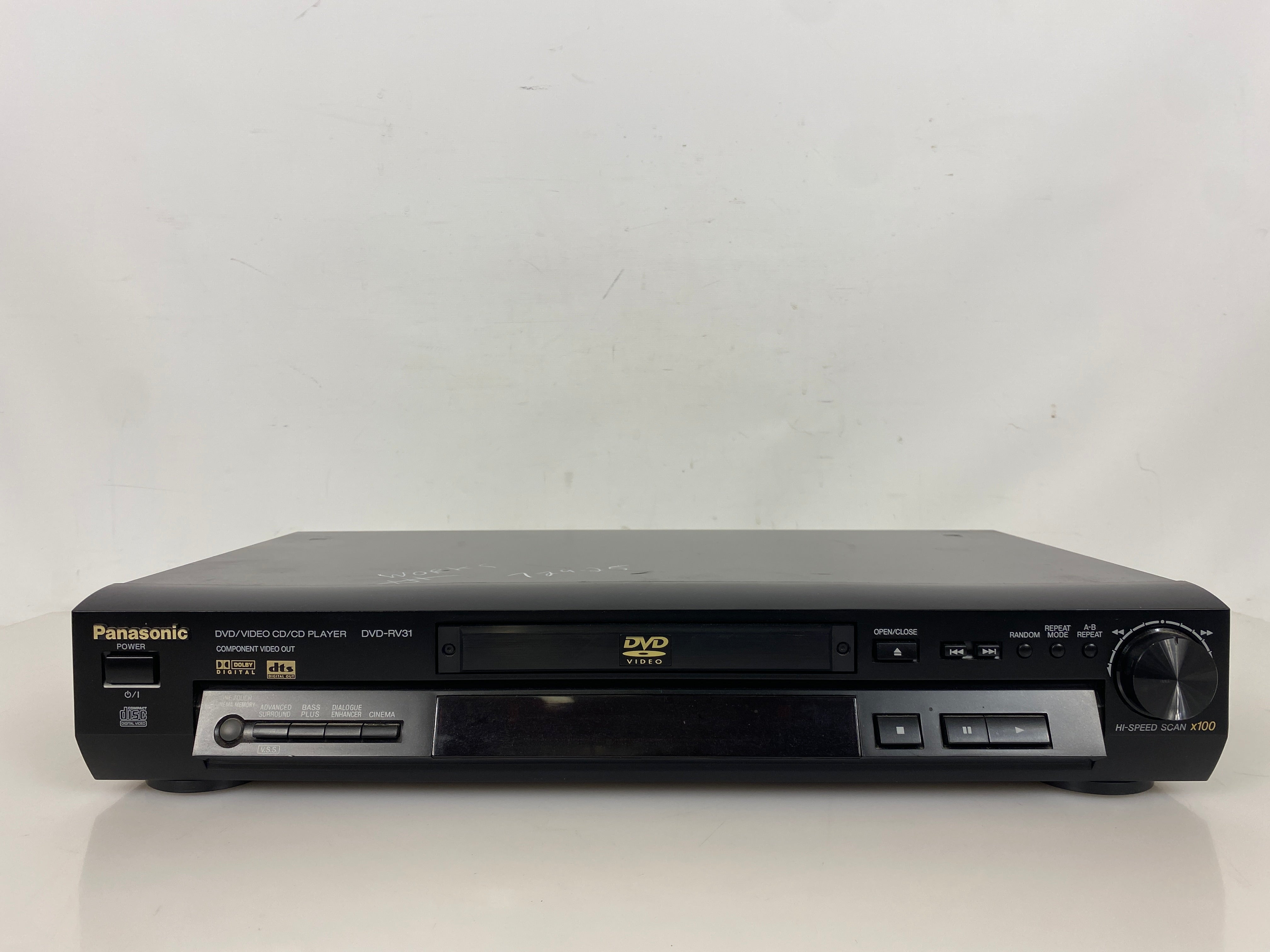 Panasonic DVD-RV31 DVD Player